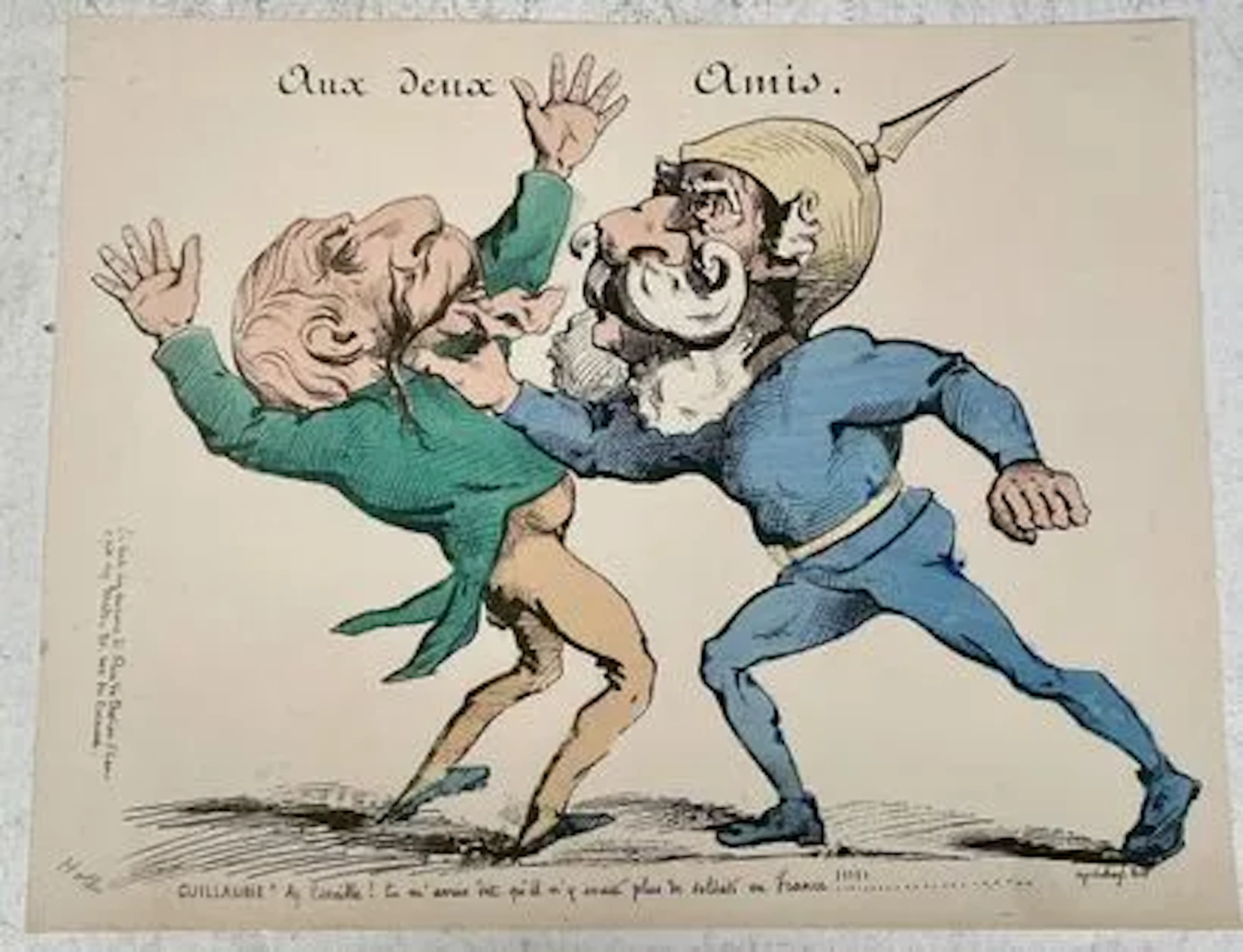 “TO THE TWO FRIENDS” - Lot 1