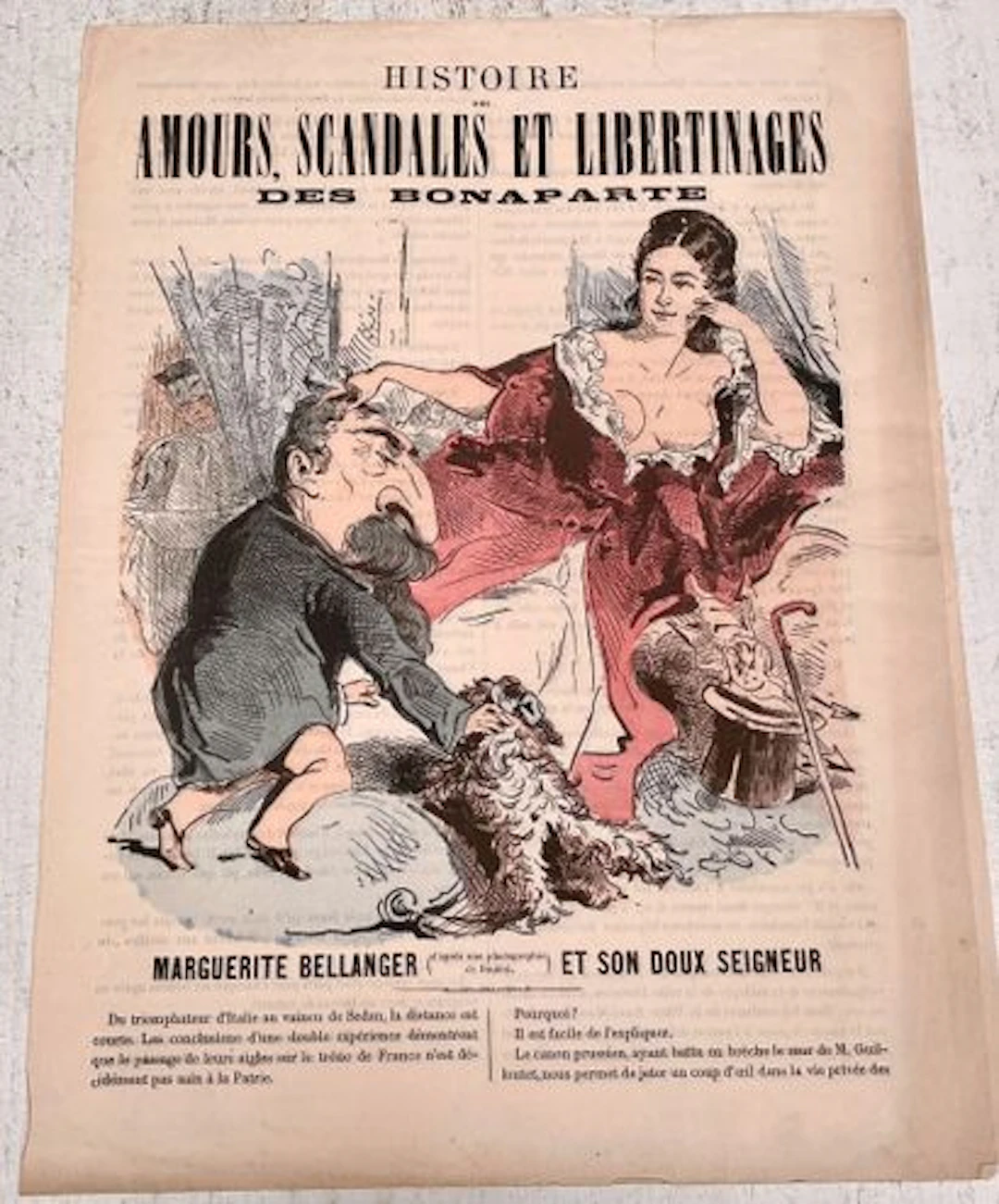 HISTOIRE DES AMOURS, SCANDALES ET LIBERTINAGES DES BONAPARTE - Lot 138