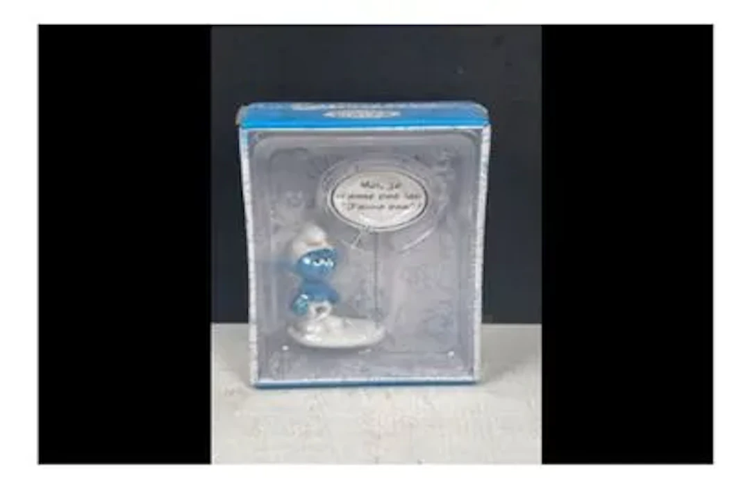 Statuette Schtroumpf Grognon "Moi, je n'aime pas..." Collect - Lot 181
