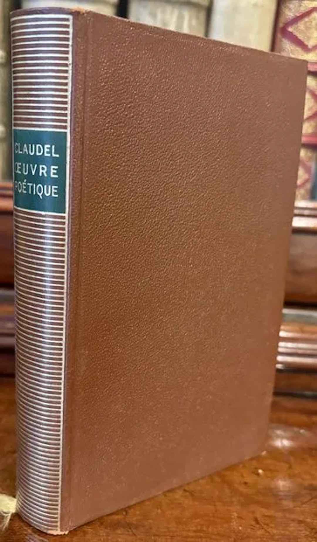 PAUL CLAUDEL — OEUVRE POÉTIQUE — PLÉIADE, 1962 - Lot 221