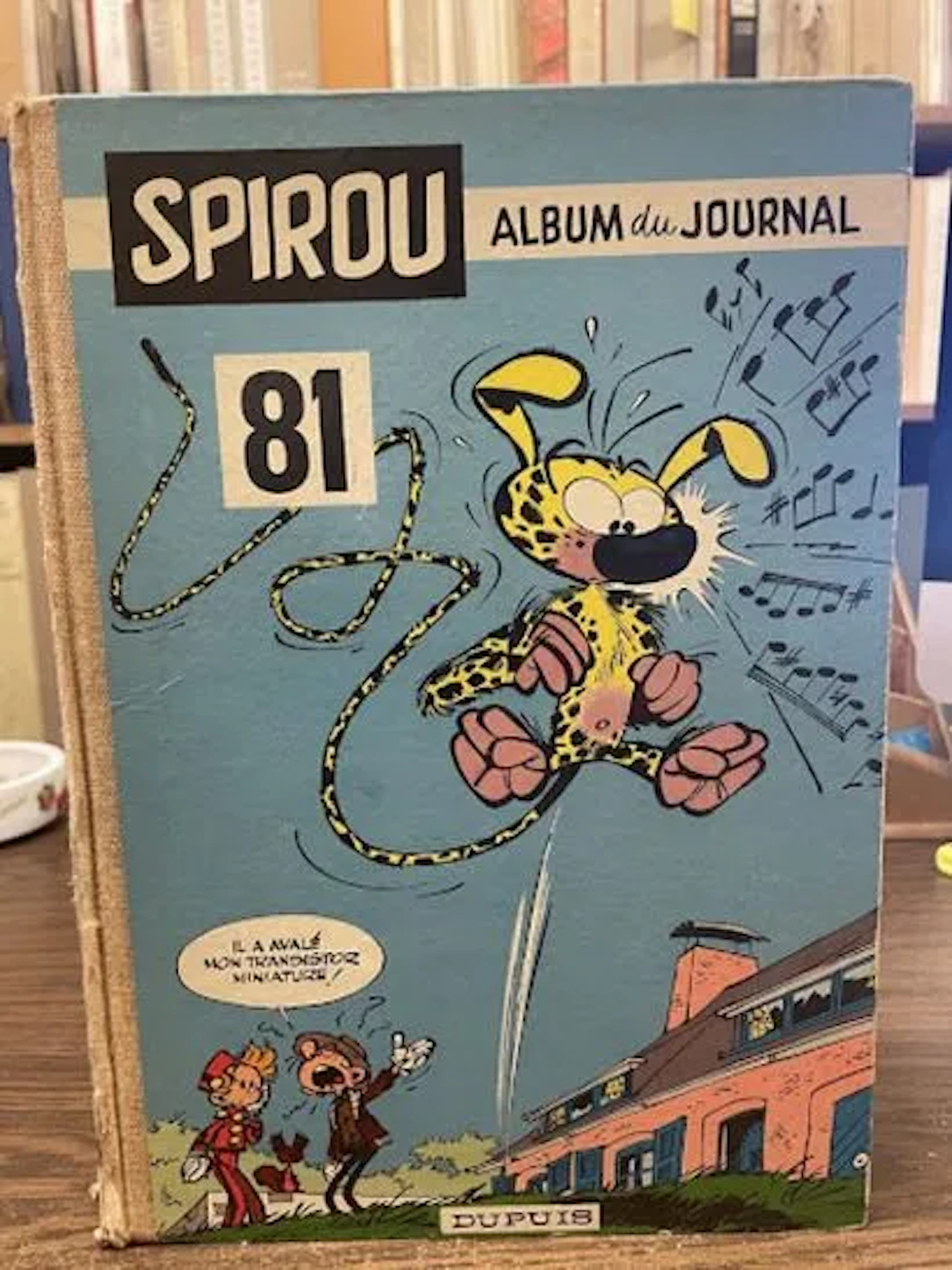 Spirou Album No. 81 - Dupuis Publisher's Binding - 1961 (Bei - Lot 291