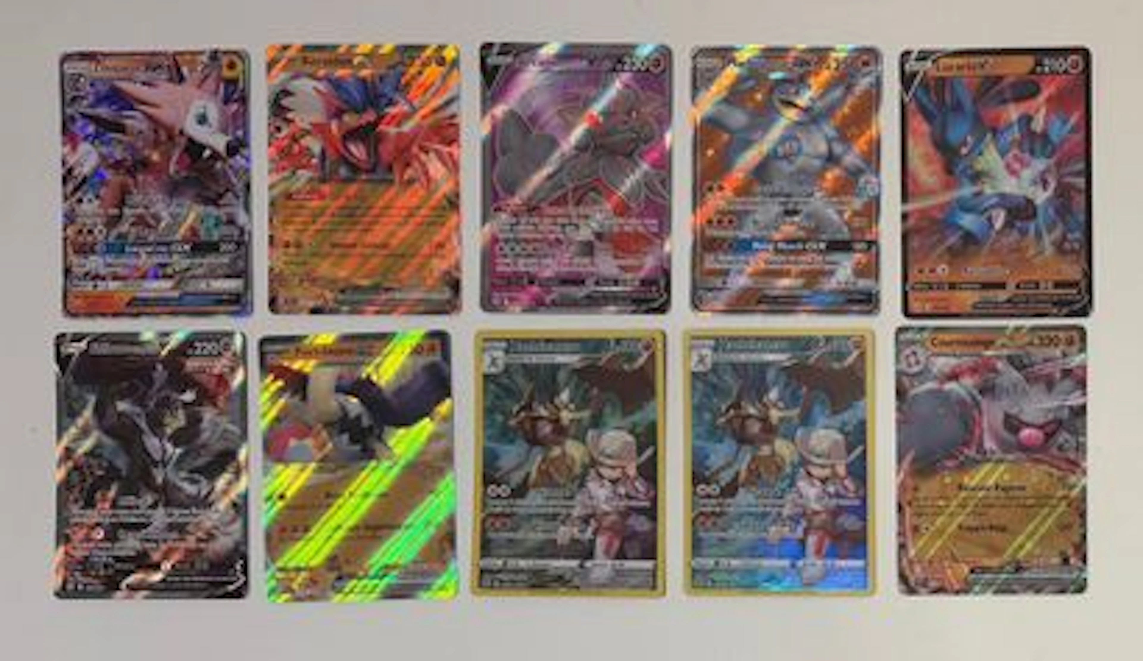 POKEMON - BATTLE CARD SET - X EX GX V VSTAR - HOLOGRAPHIC - Lot 907