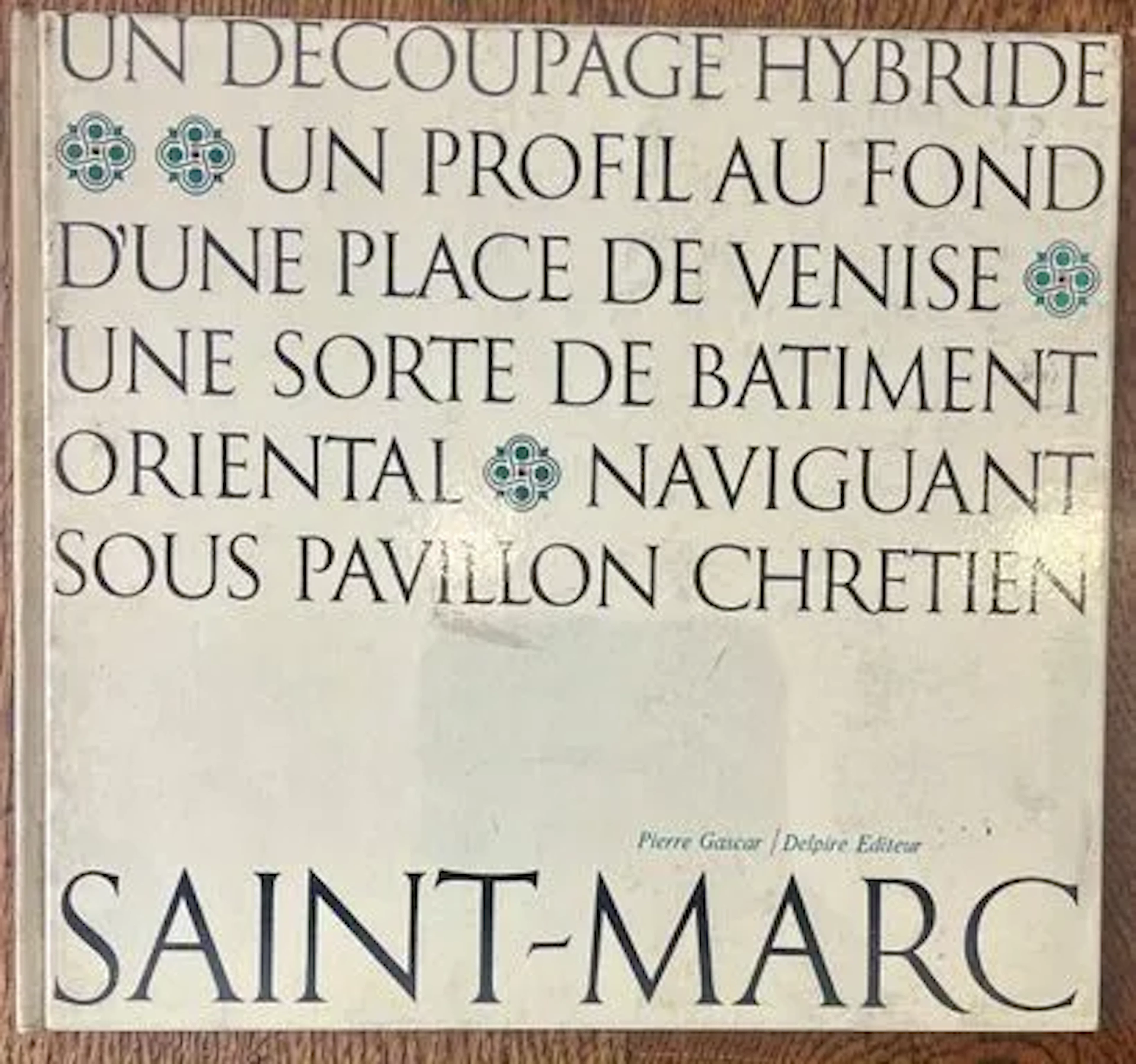 GASCAR (Pierre) — MARTIN (André) — Saint-Marc - Lot 134