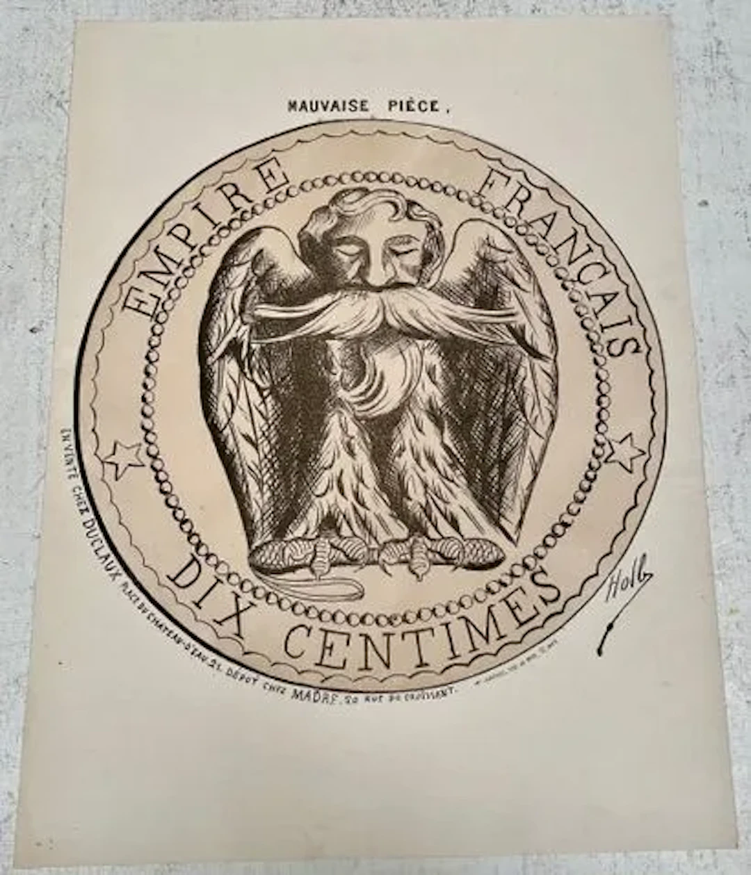 HADOL — « MAUVAISE PIÈCE » - Lot 129