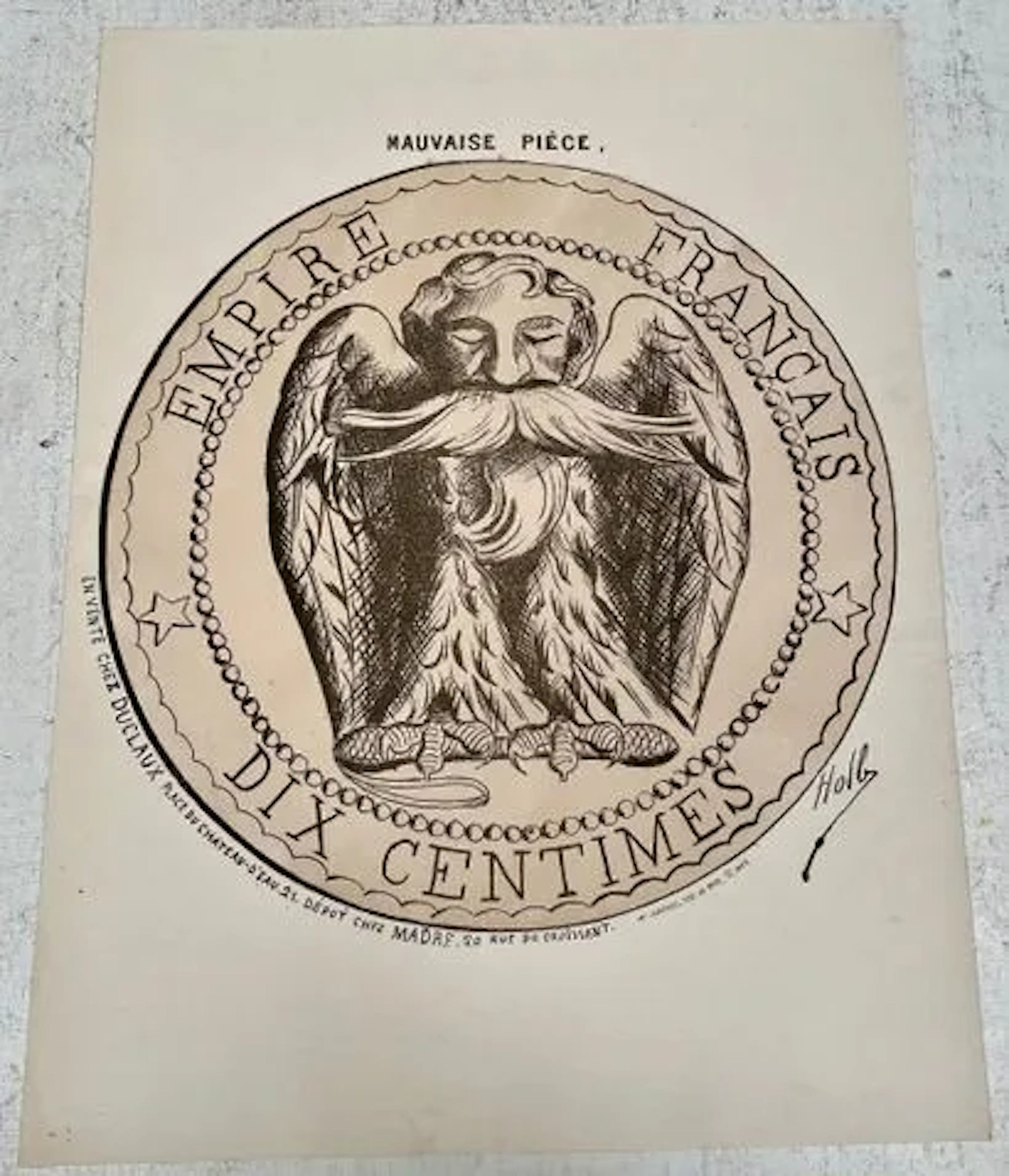 HADOL — « MAUVAISE PIÈCE » - Lot 129