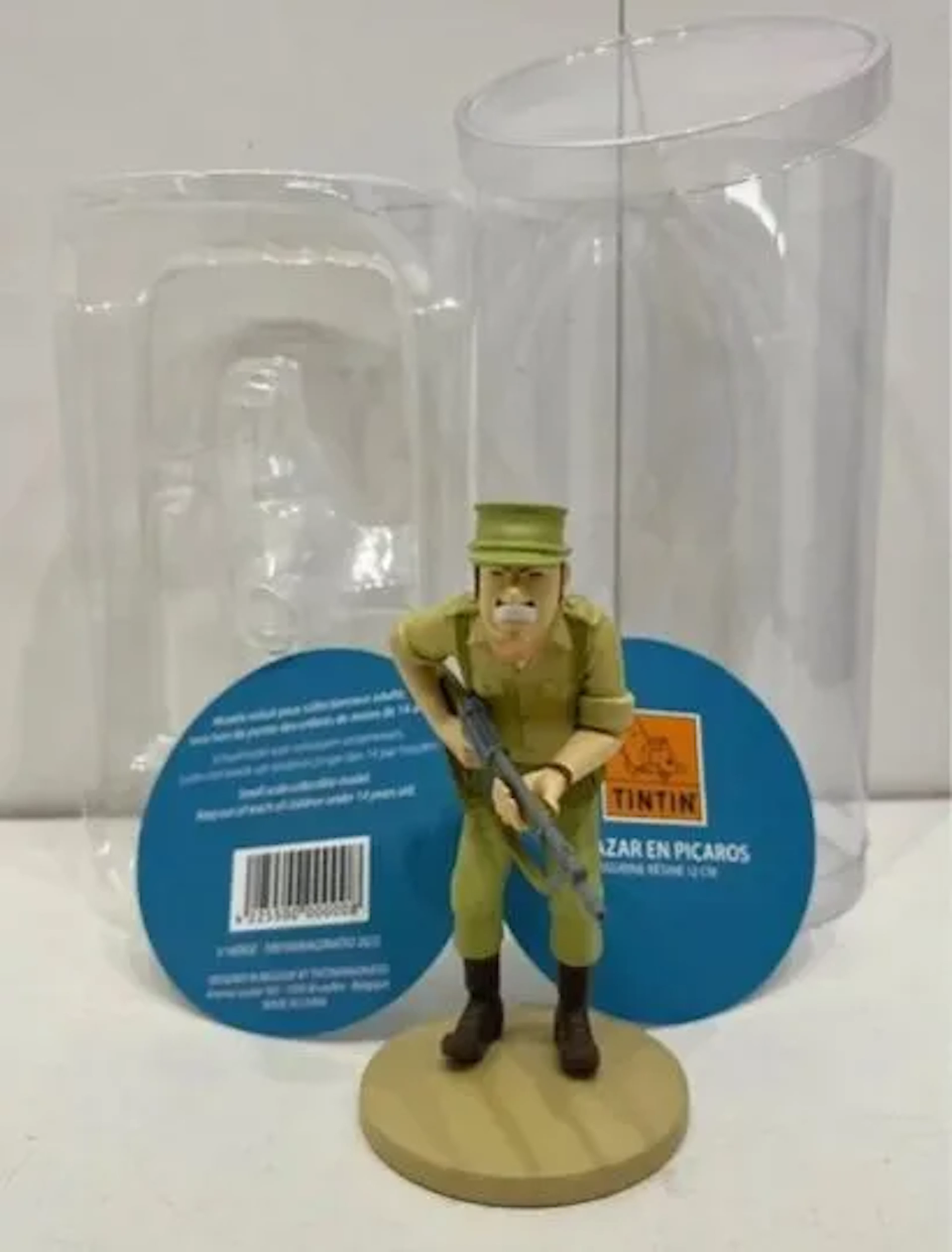 Figurine General Alcazar Tintin et les Picaros 12 cm - Lot 228