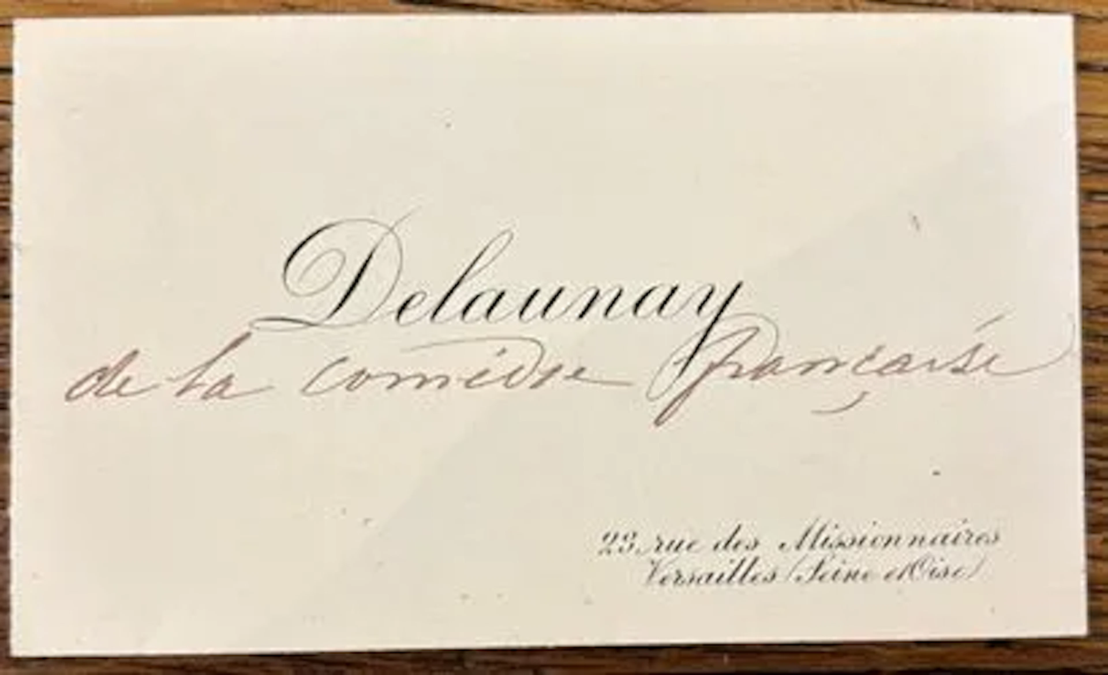 DELAUNAY (Comédie-Française) - Lot 103