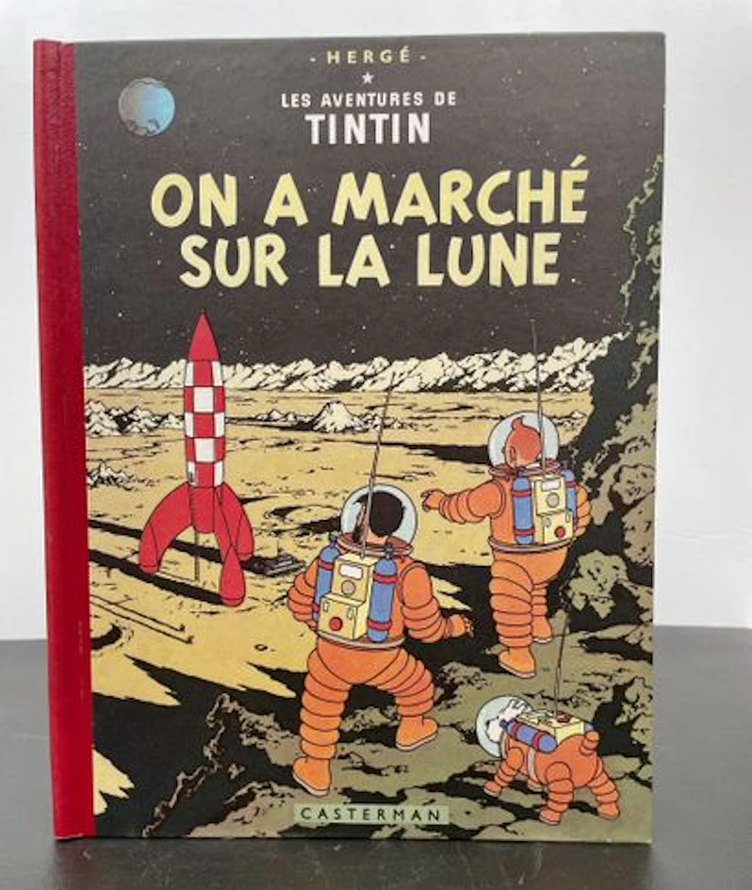 HERGÉ. On a marché sur la Lune. - Lot 165