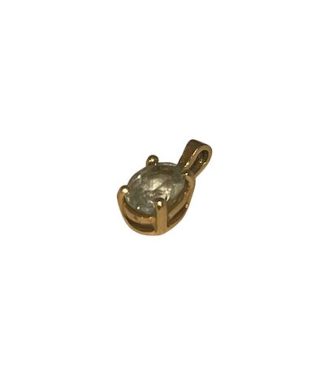 PENDENTIF AIGUE MARINE - Lot 78