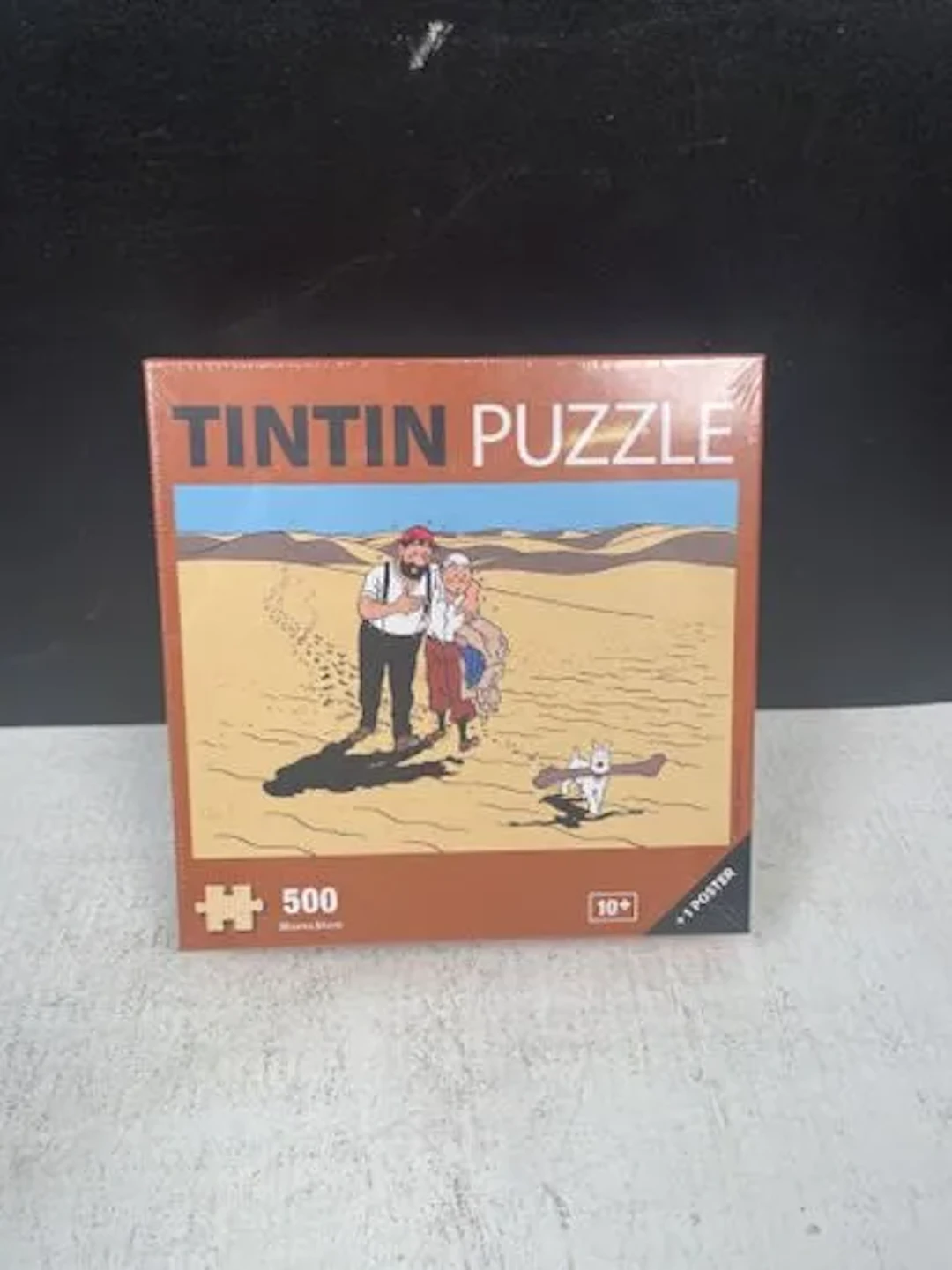 TINTIN (Hergé) - Puzzle 500 pièces : Dans le désert (Moulins - Lot 240