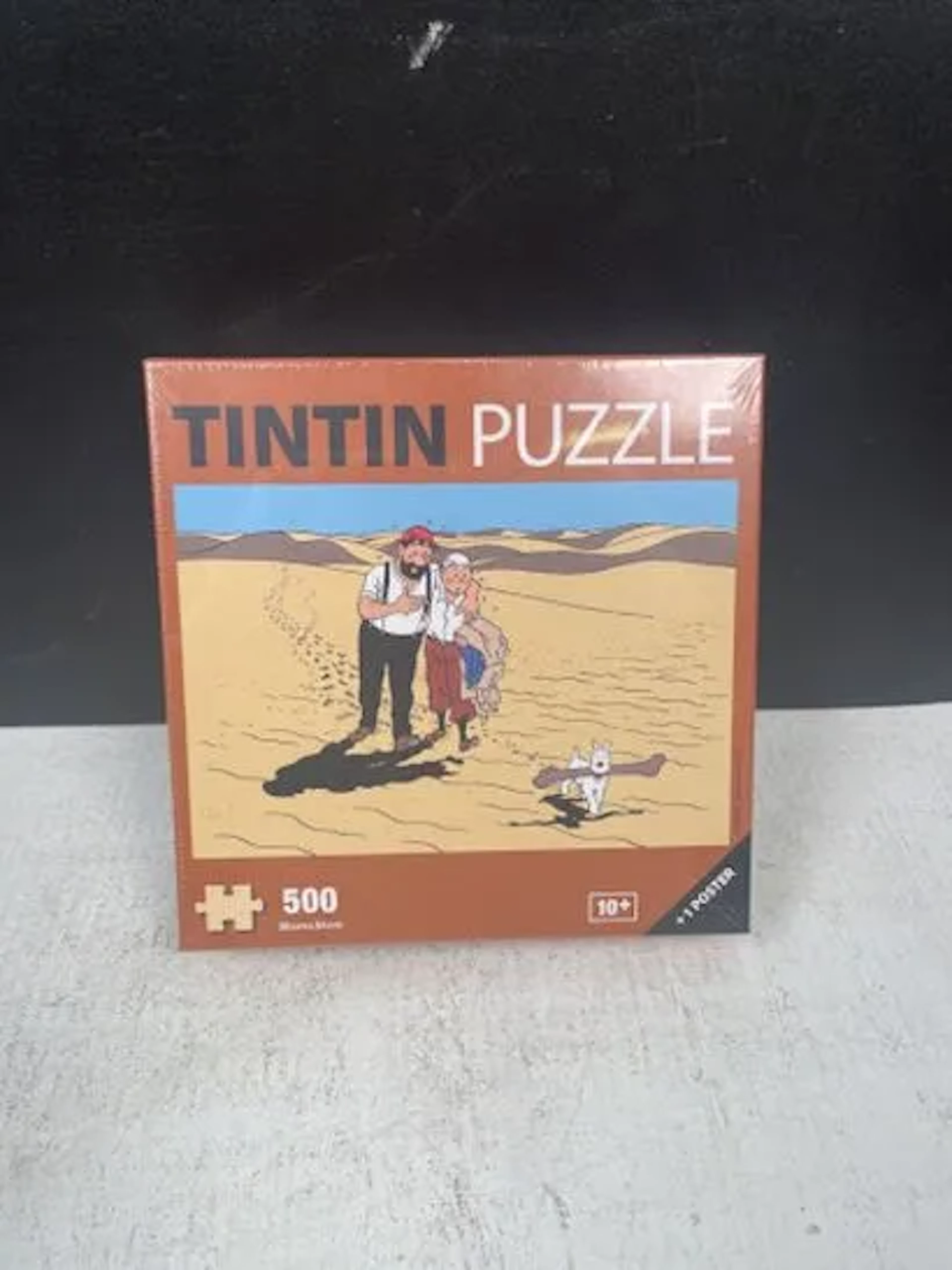 TINTIN (Hergé) - Puzzle 500 pièces : Dans le désert (Moulins - Lot 240