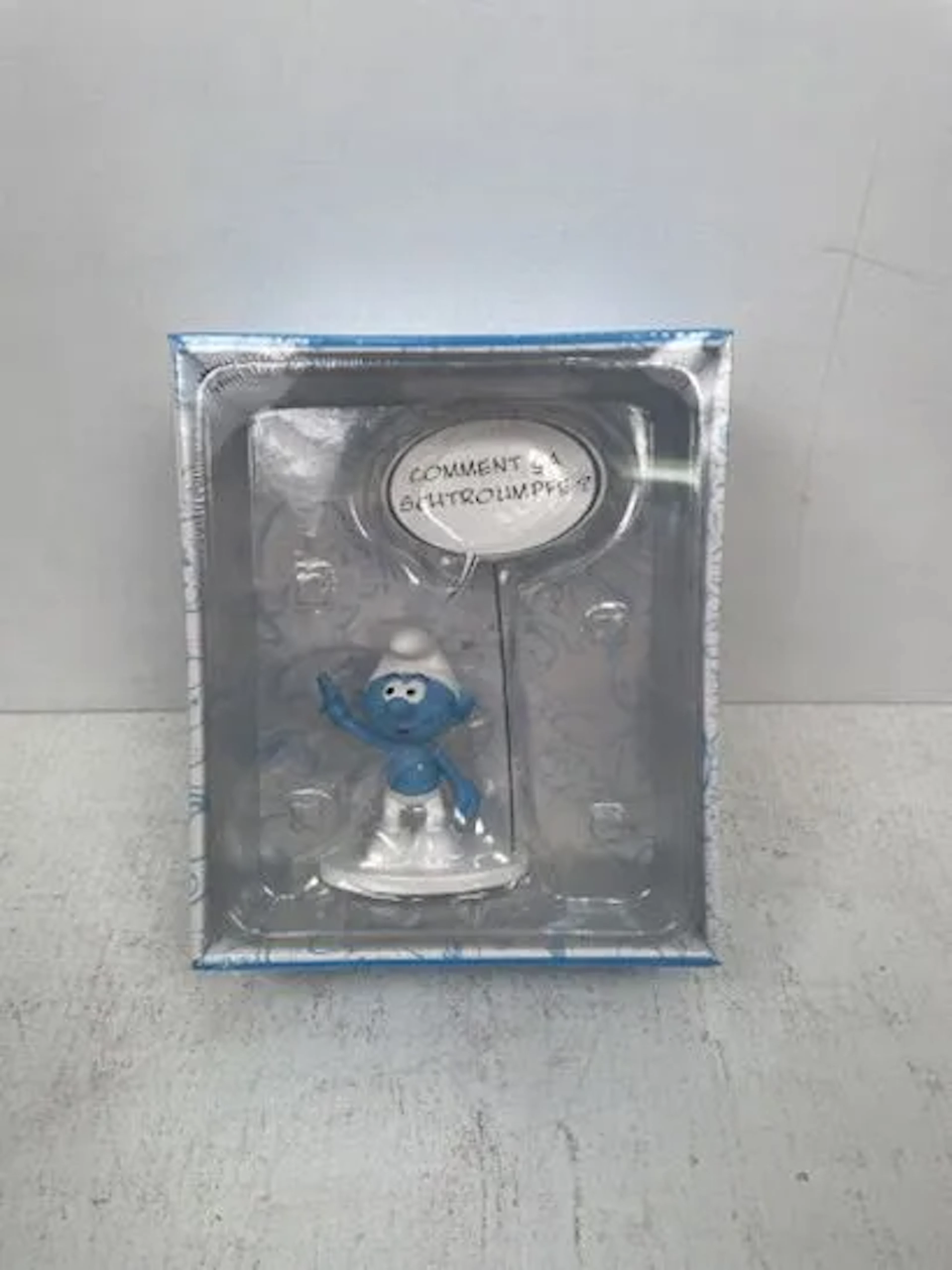 Collectoys - The Smurfs Figurine "What's a Smurf?" - Bulles - Lot 128