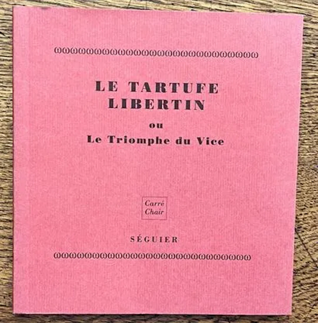 [ANONYMOUS]. — *The Libertine Tartuffe, or The Triumph of Vi - Lot 1