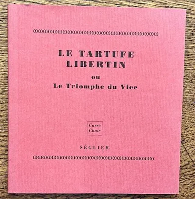 [ANONYMOUS]. — *The Libertine Tartuffe, or The Triumph of Vi - Lot 1