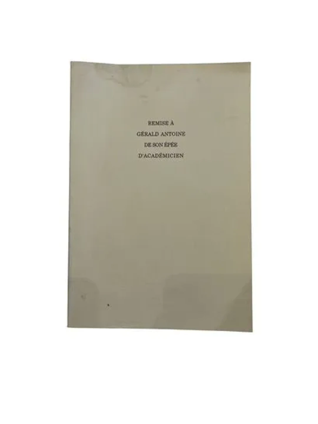 FRENCH ACADEMY - Lot 56