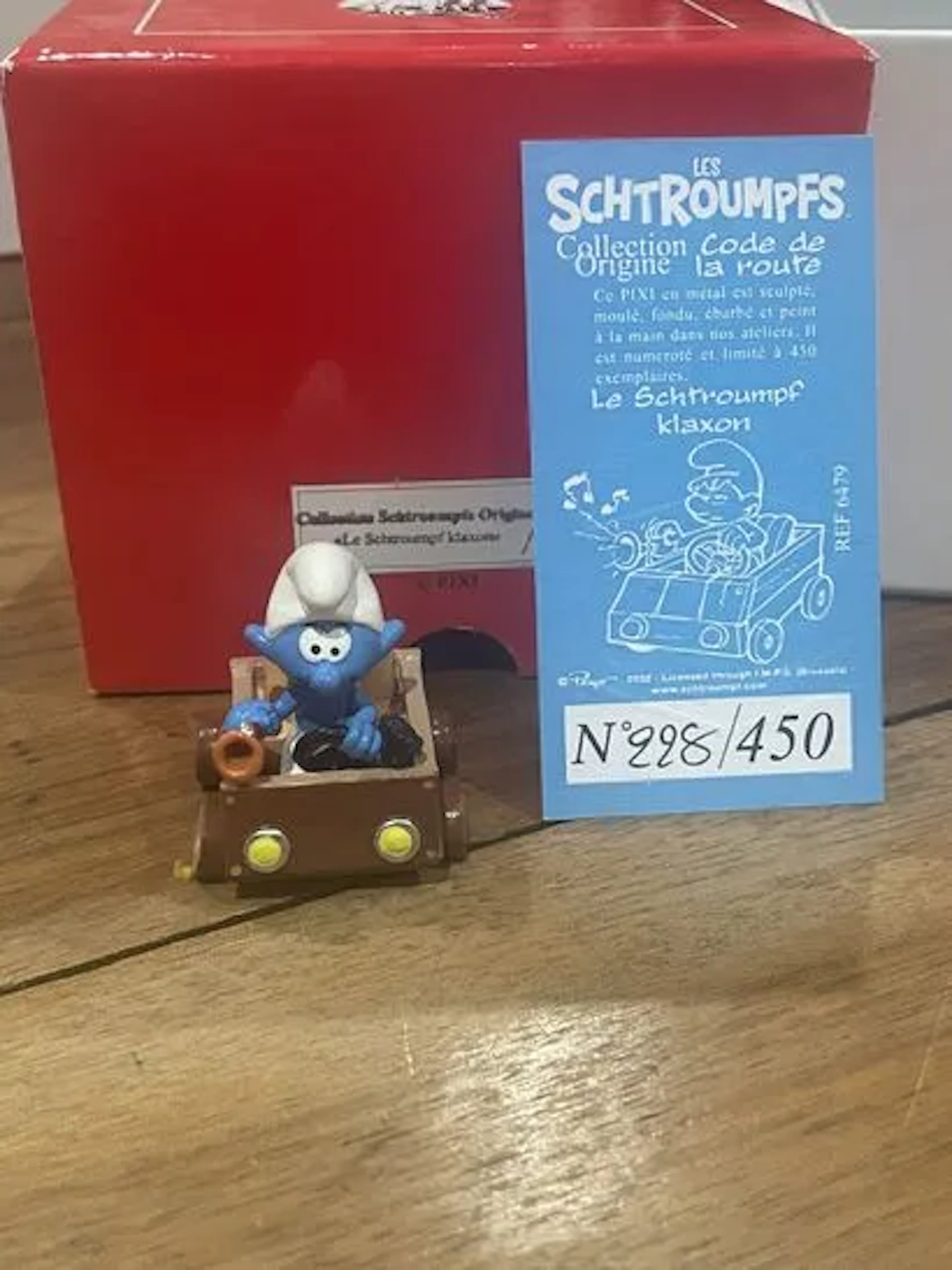 PIXI 4/6479 - Le Schtroumpf Klaxon - Lot 223