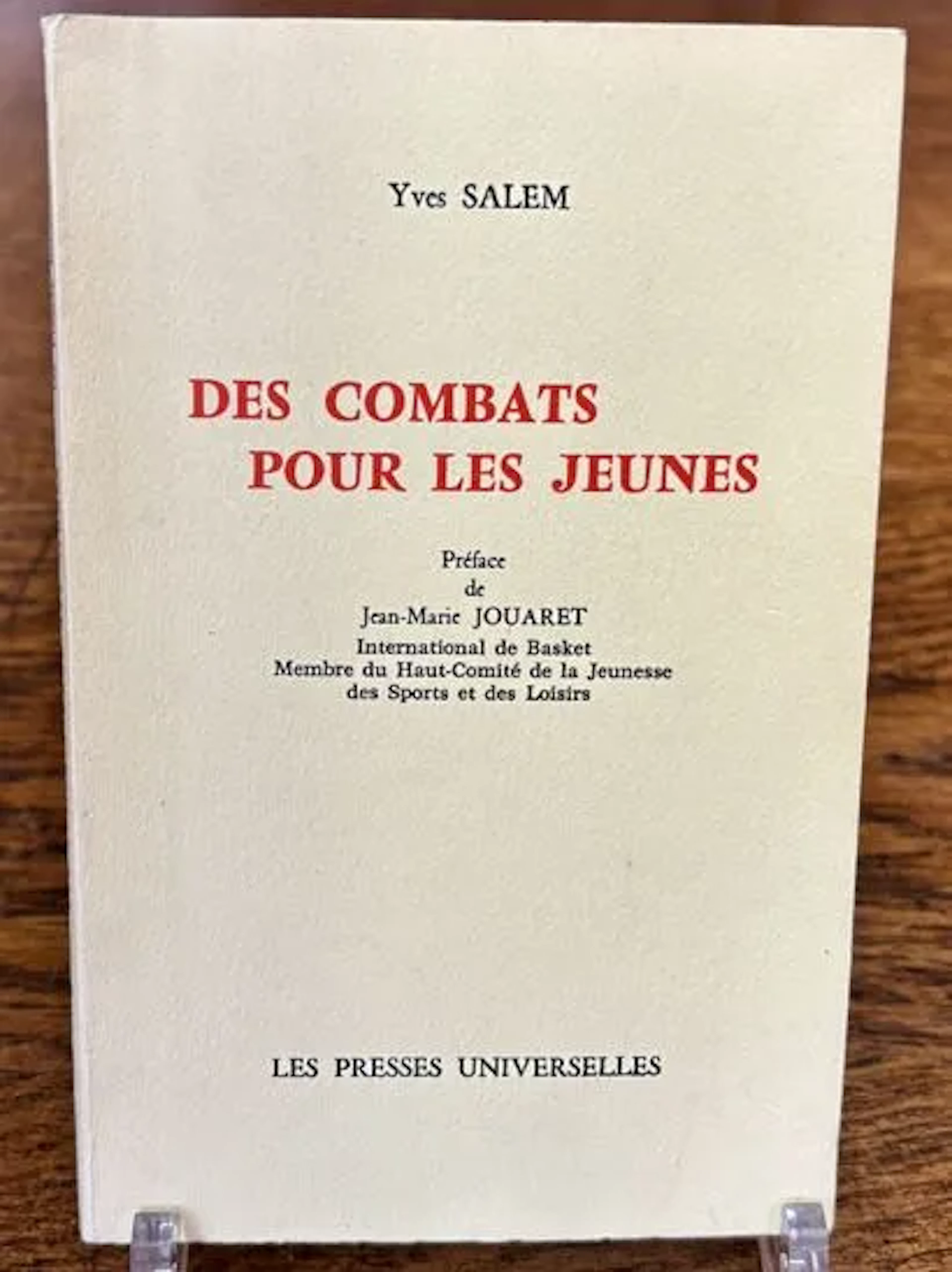 SALEM (Yves-Marie). Struggles for Young People. Foreword by - Lot 256
