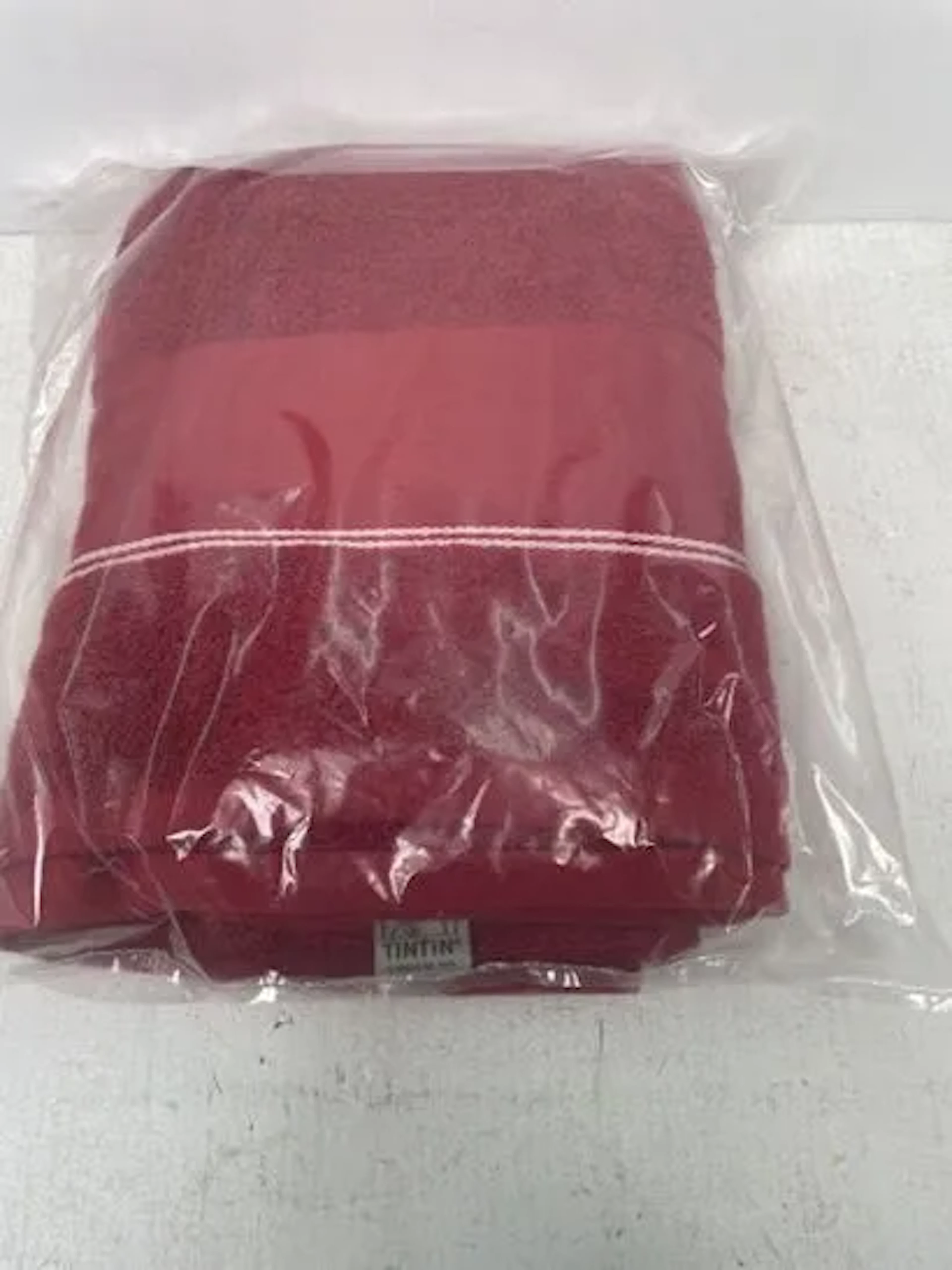 Drap de Bain / Serviette de Bain Collector Tintin Rouge - Br - Lot 219