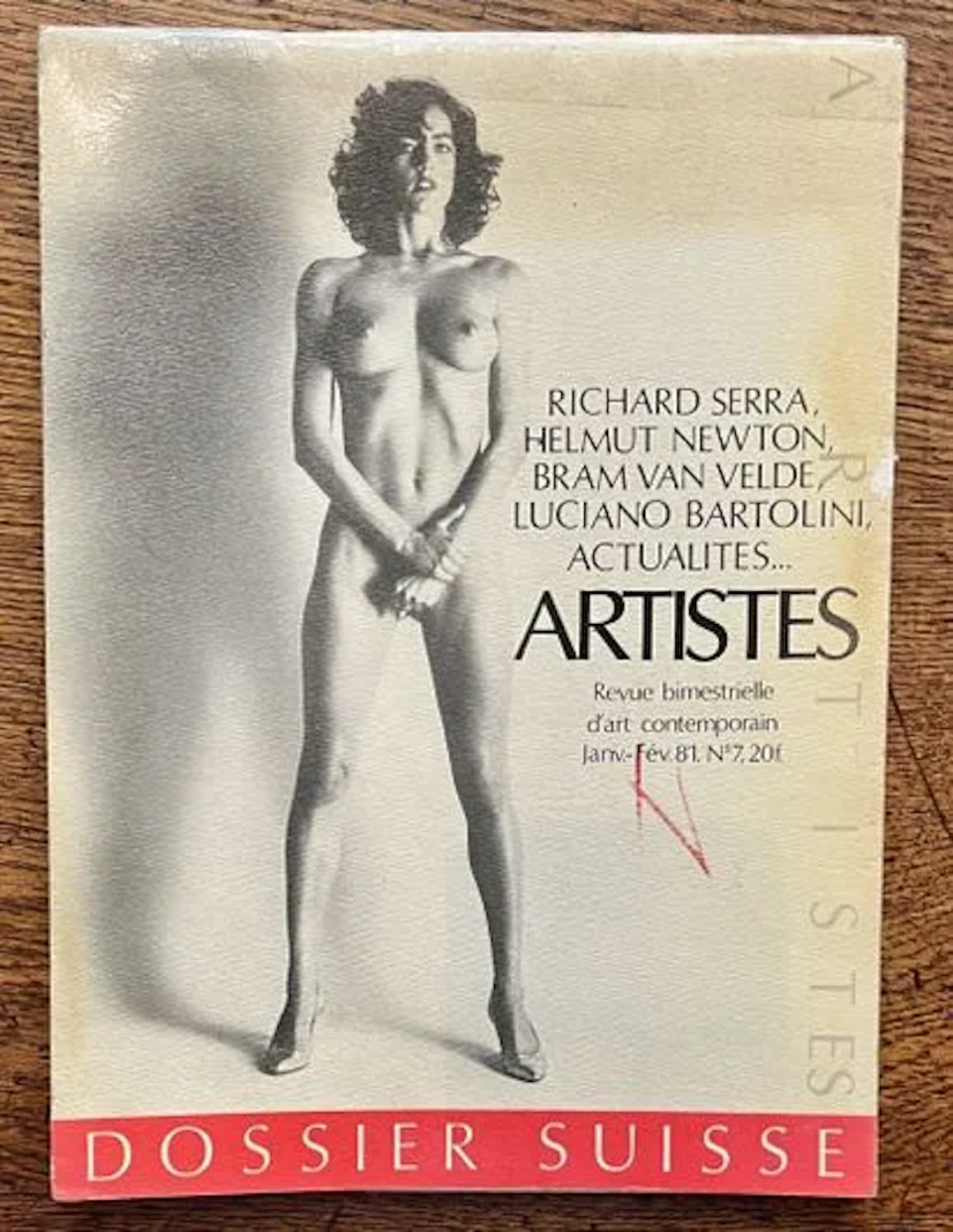 ARTISTES. — Bimonthly journal of contemporary art. No. 7. Sp - Lot 19