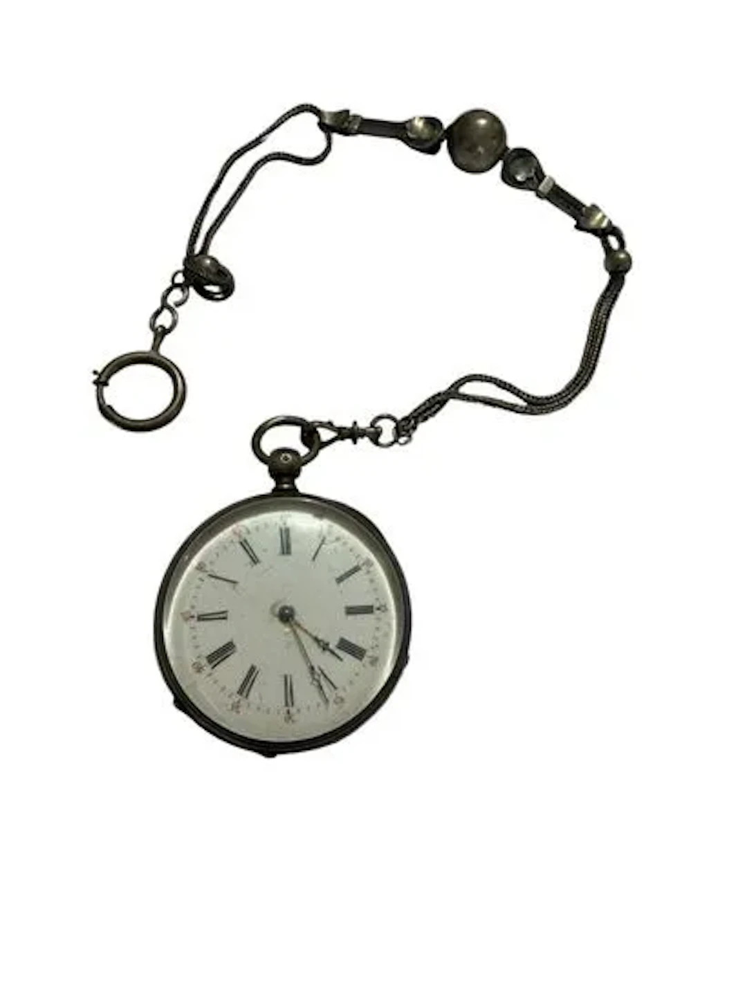 MONTRE GOUSSETEN ARGENT - Lot 323