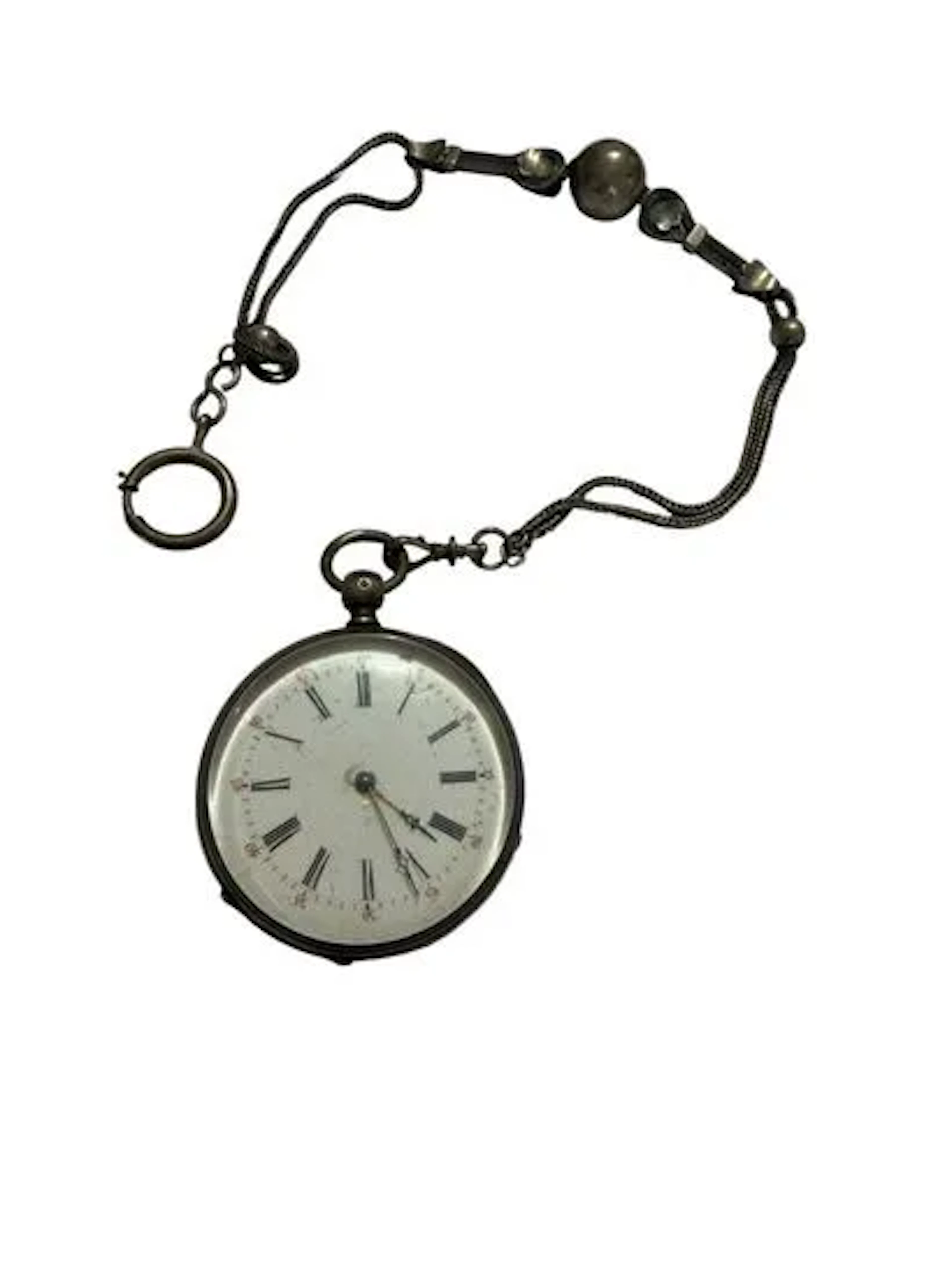 MONTRE GOUSSETEN ARGENT - Lot 323