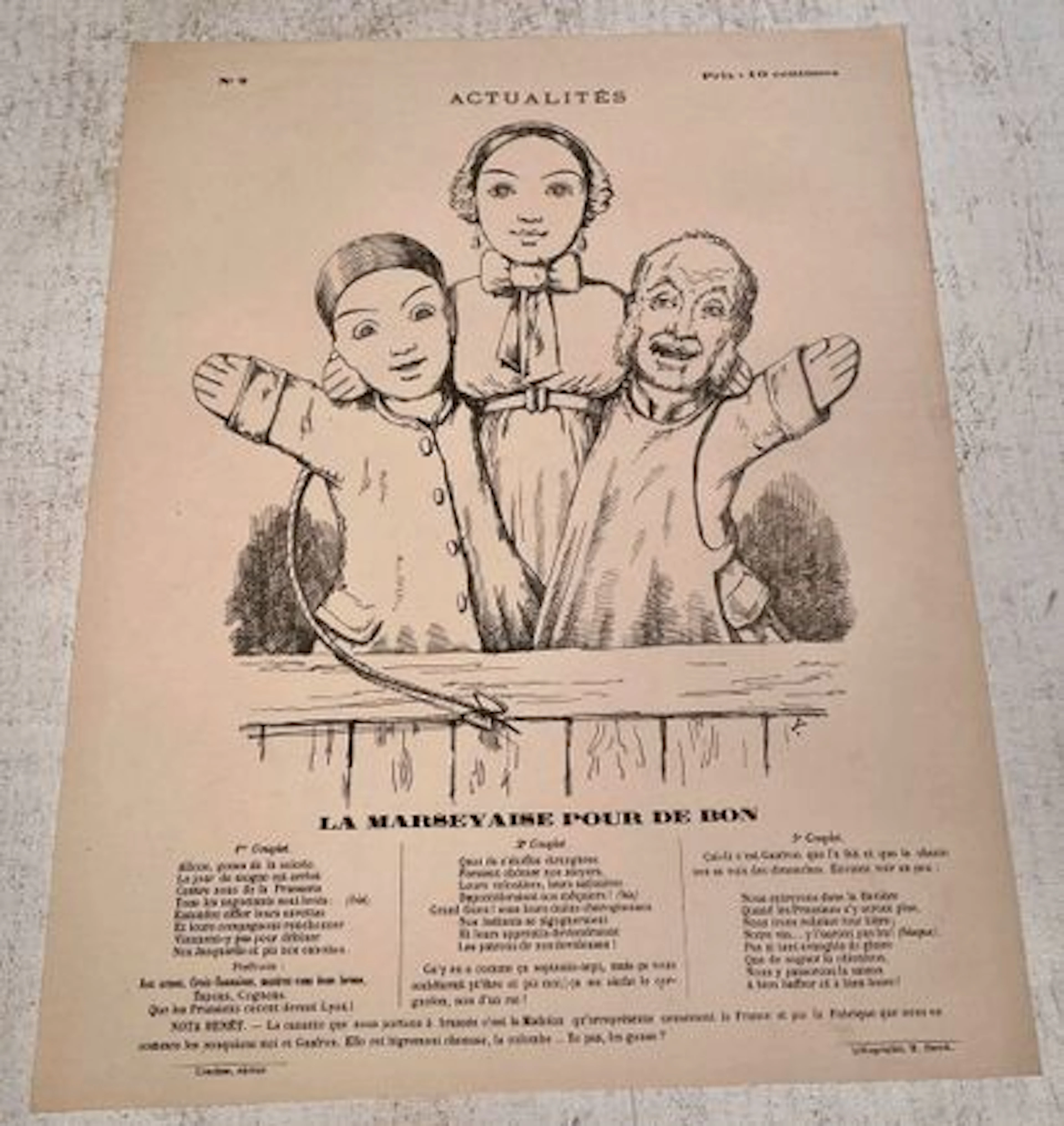THE MARSEILLAISE FOR REAL - Lot 183