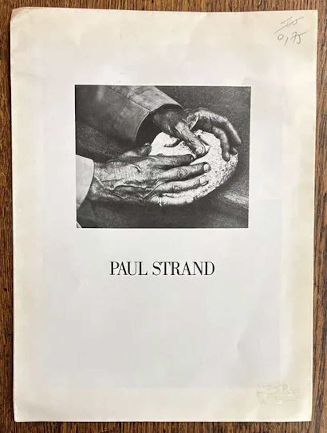 STRAND (Paul) — PAUL STRAND - Lot 287