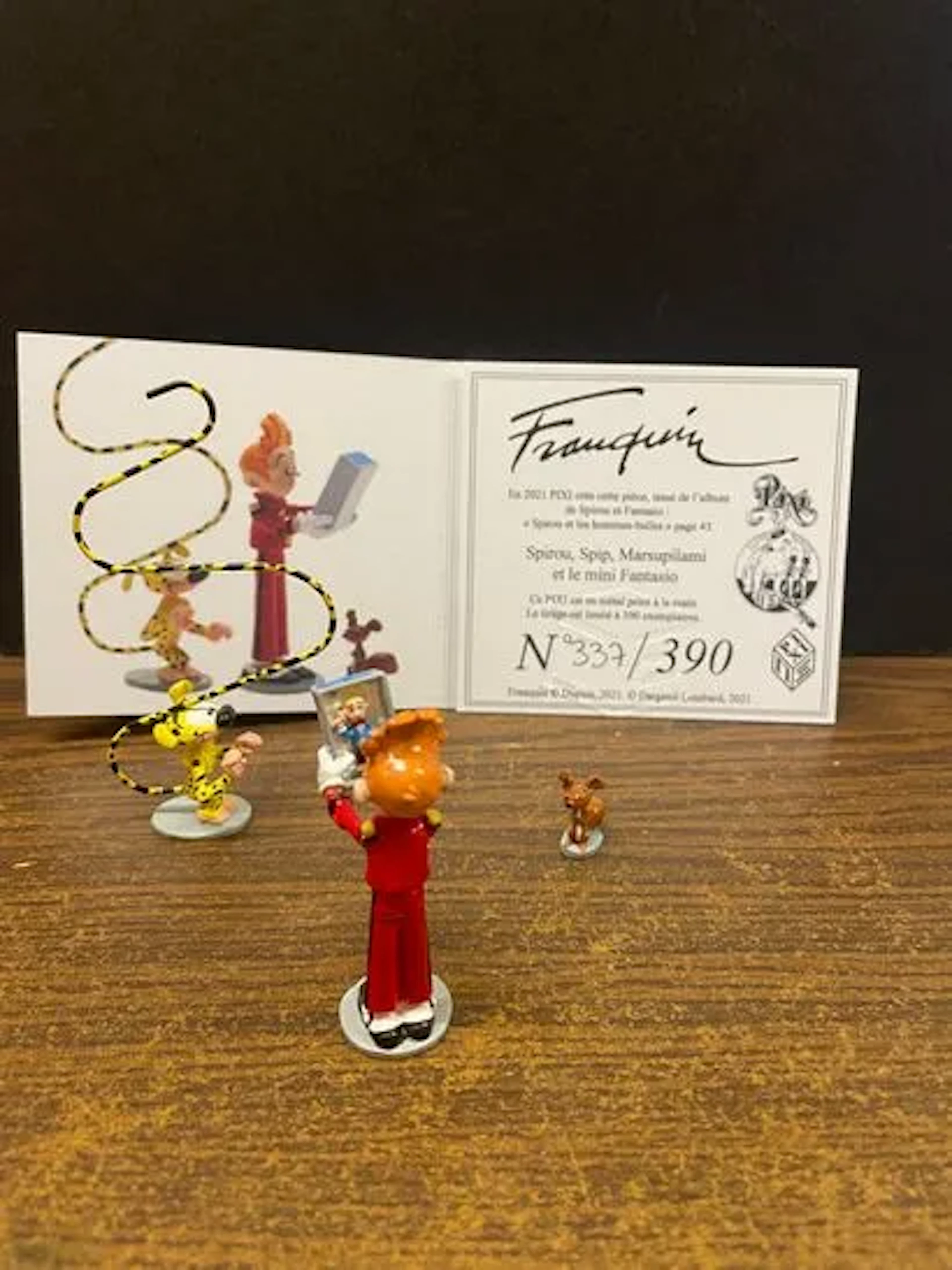 PIXI 6596 - Franquin - Spirou, Spip, le Marsupilami et le mi - Lot 121