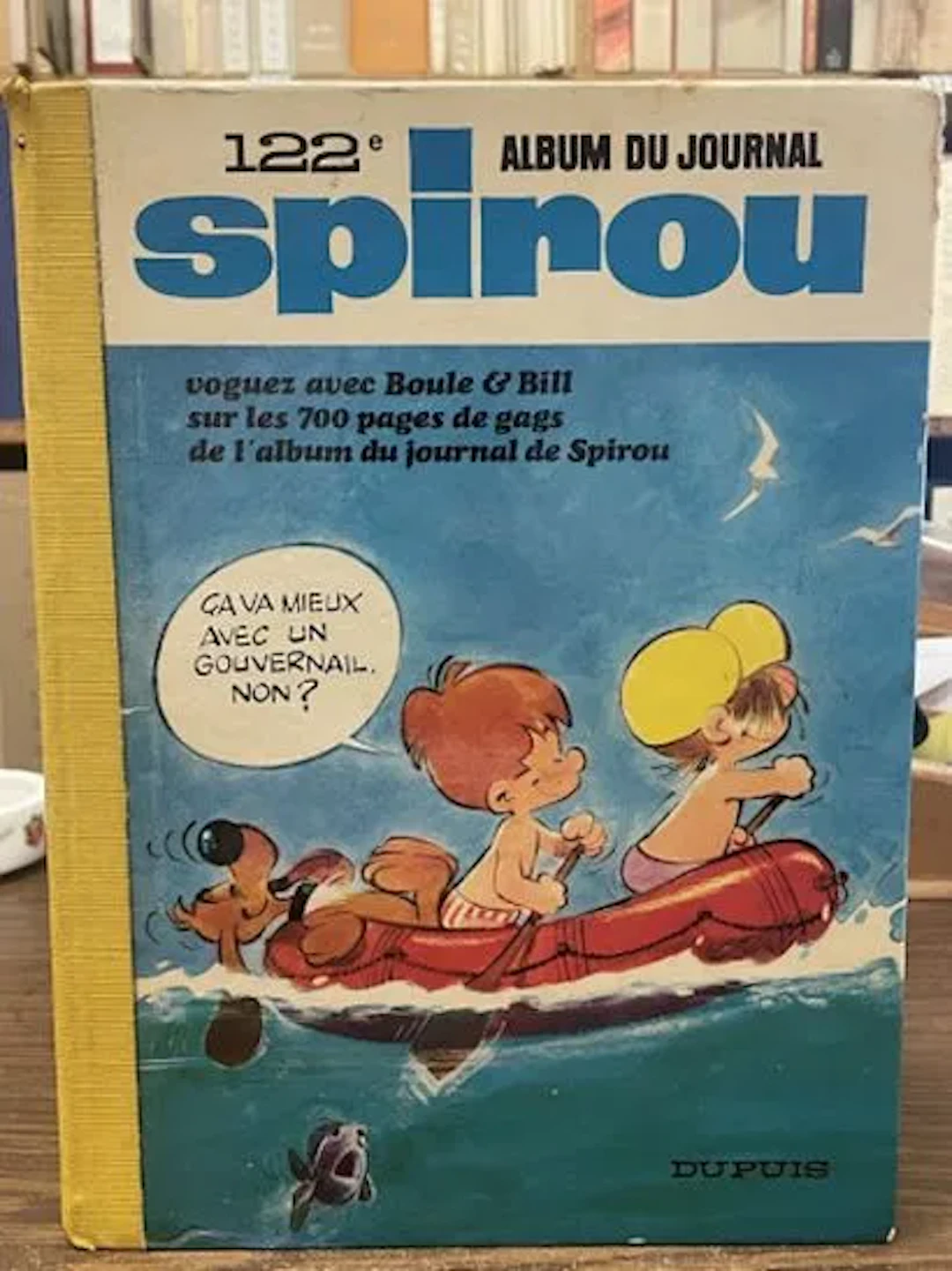 Spirou Album No. 122 - Dupuis Publisher's Binding - 1972 (Ye - Lot 267