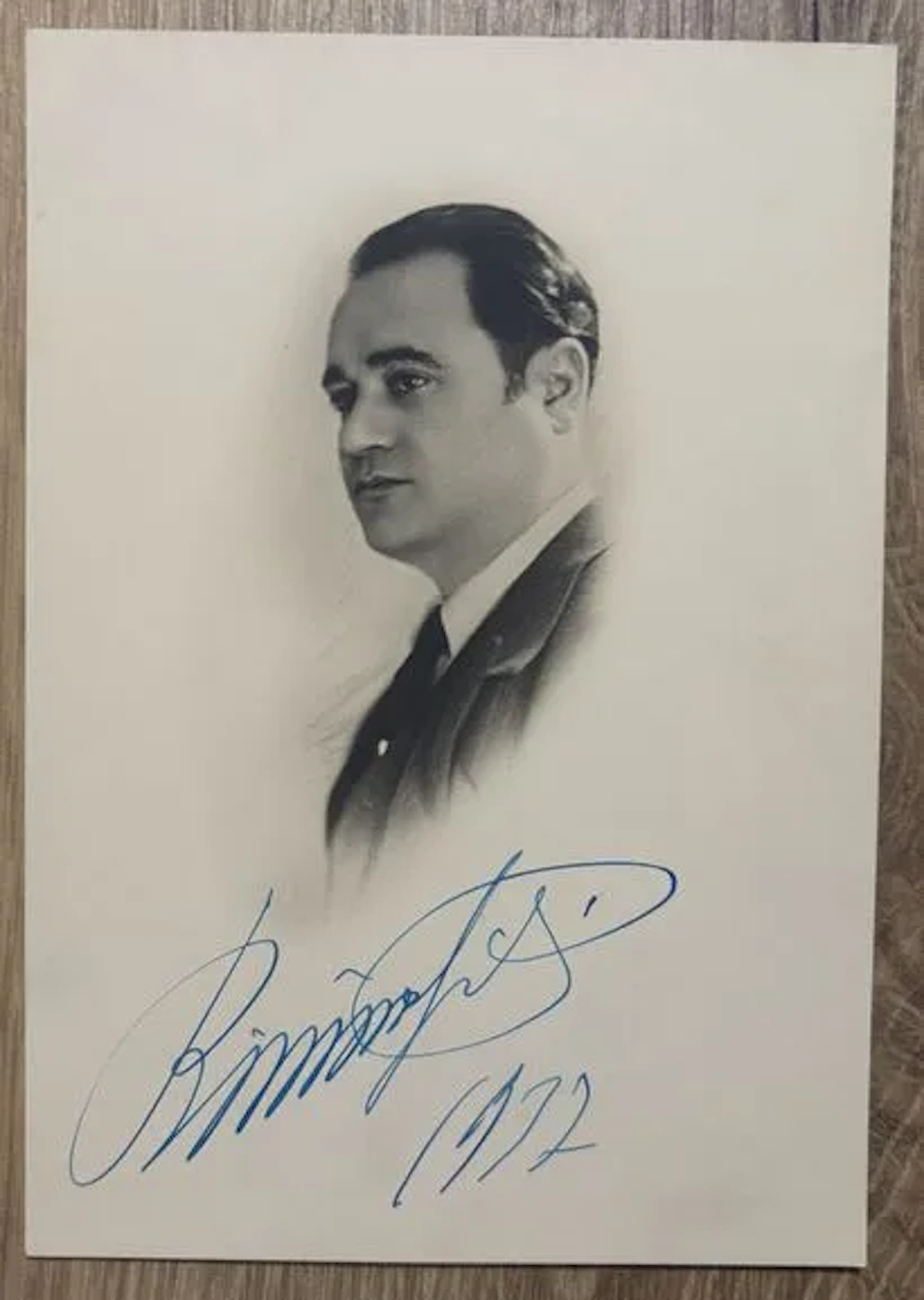 GIGLI (Beniamino) (1890–1957). Famous Italian tenor, one of - Lot 176