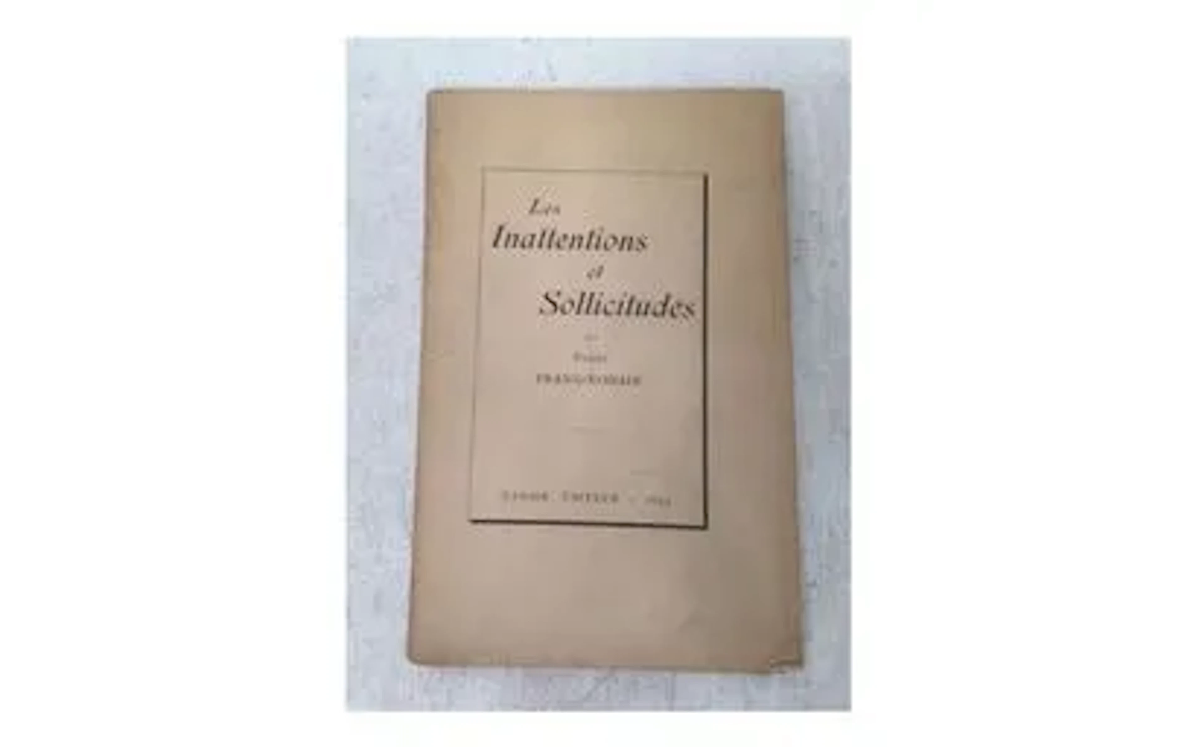 FRANC-NOHAIN (Maurice Étienne Legrand, known as). *Les Inatt - Lot 109