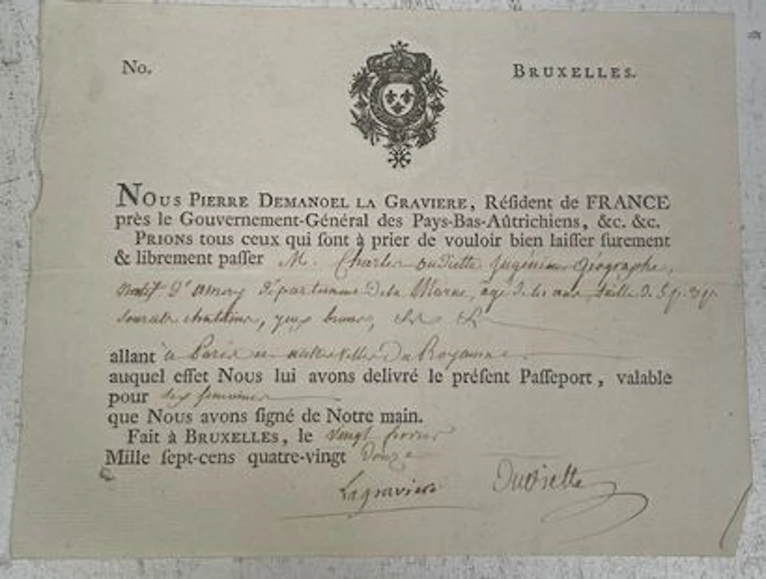 DEMANOEL DE LA GRAVIÈRE (Pierre) - Lot 96