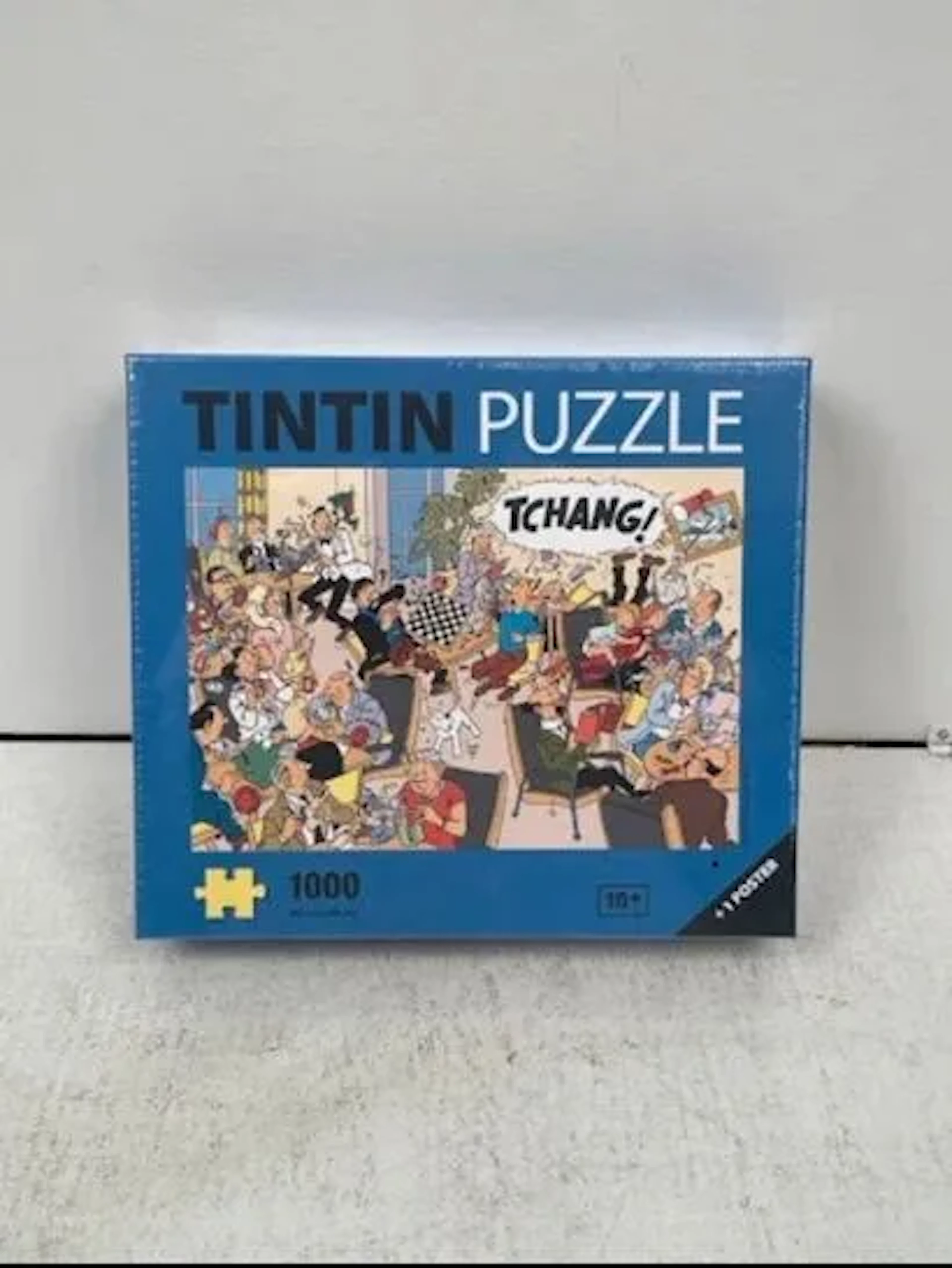 1,000-Piece Tintin Puzzle - Tintin's Nightmare: Tchang (Moul - Lot 256