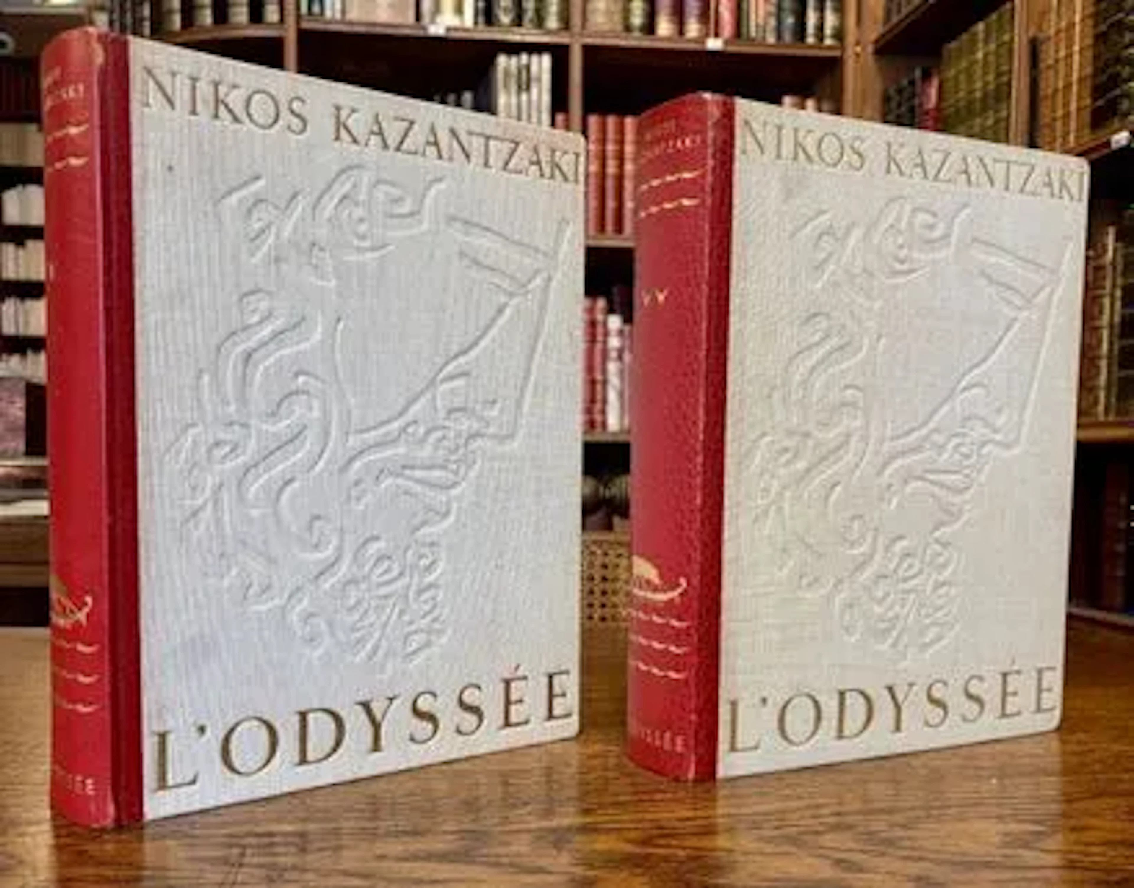 KAZANTZAKI (Nikos). — L'Odyssée. Paris, Éditions Richelieu e - Lot 149