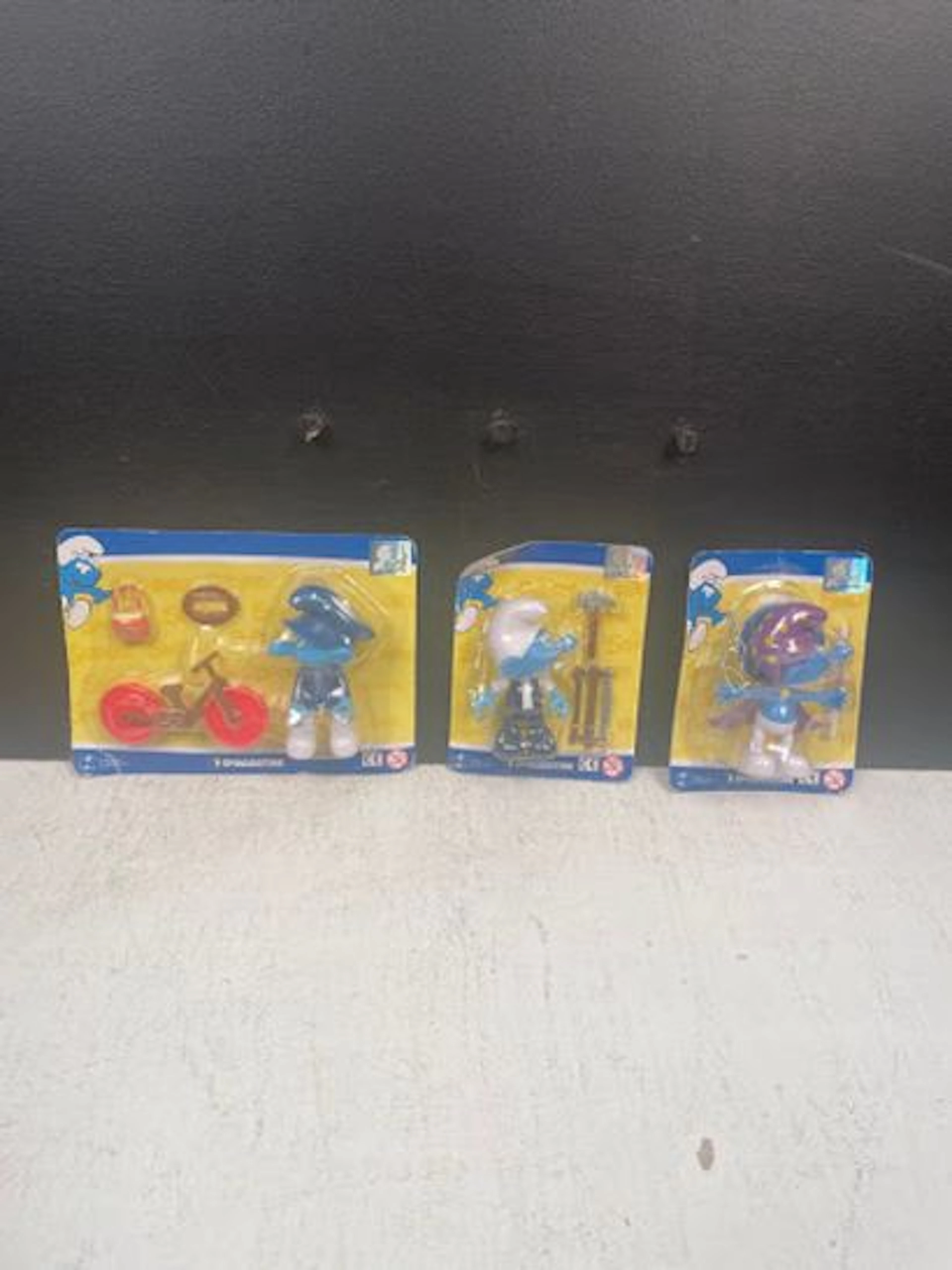 Lot de 3 figurines Les Schtroumpfs - DeAgostini - Métiers et - Lot 116