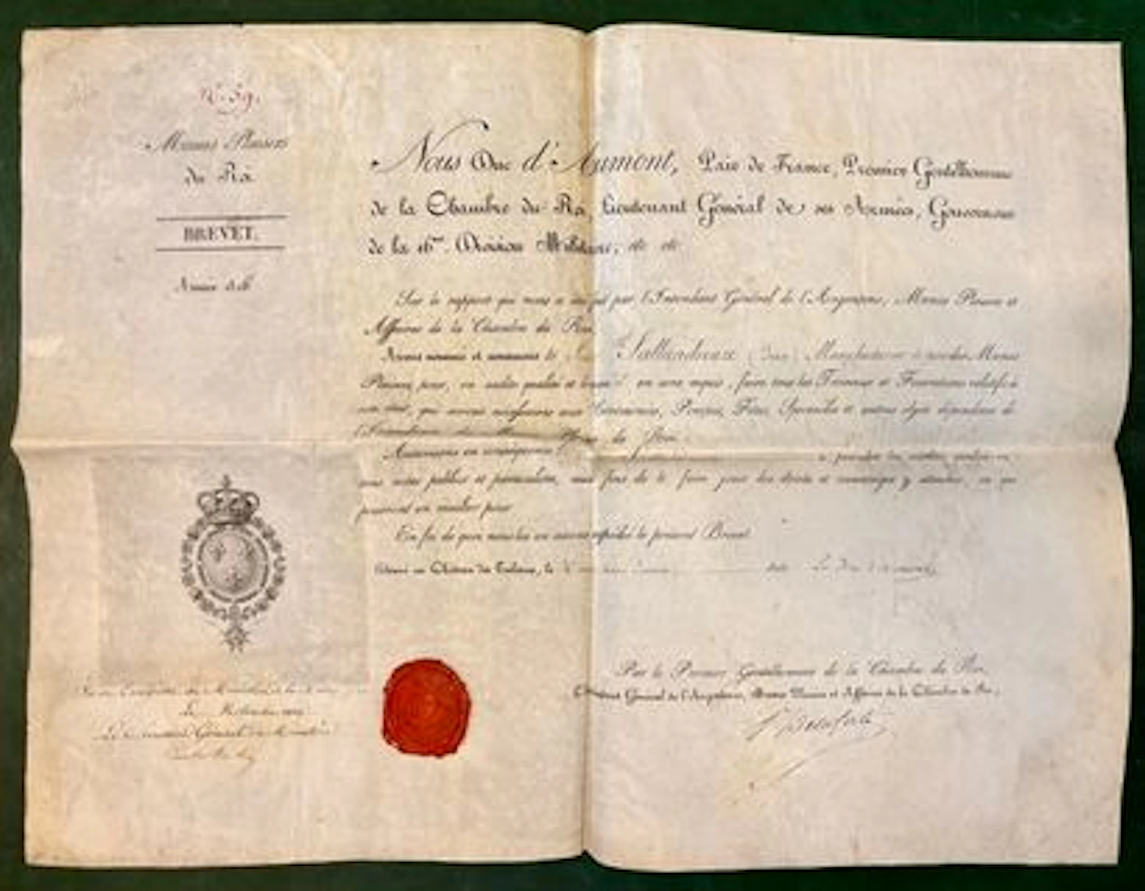 LOUIS XVIII - THE KING’S SMALL PLEASURES - Lot 207