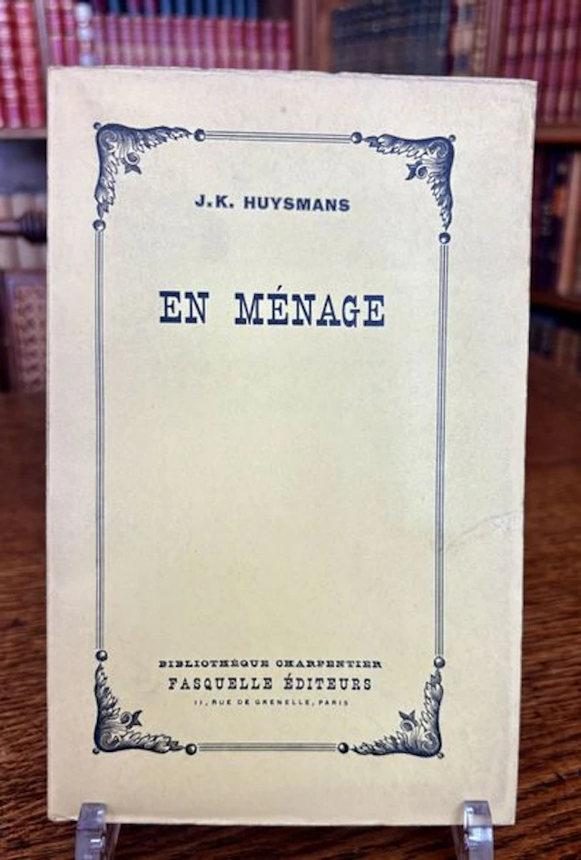 J.-K. Huysmans — *En ménage* - Lot 143