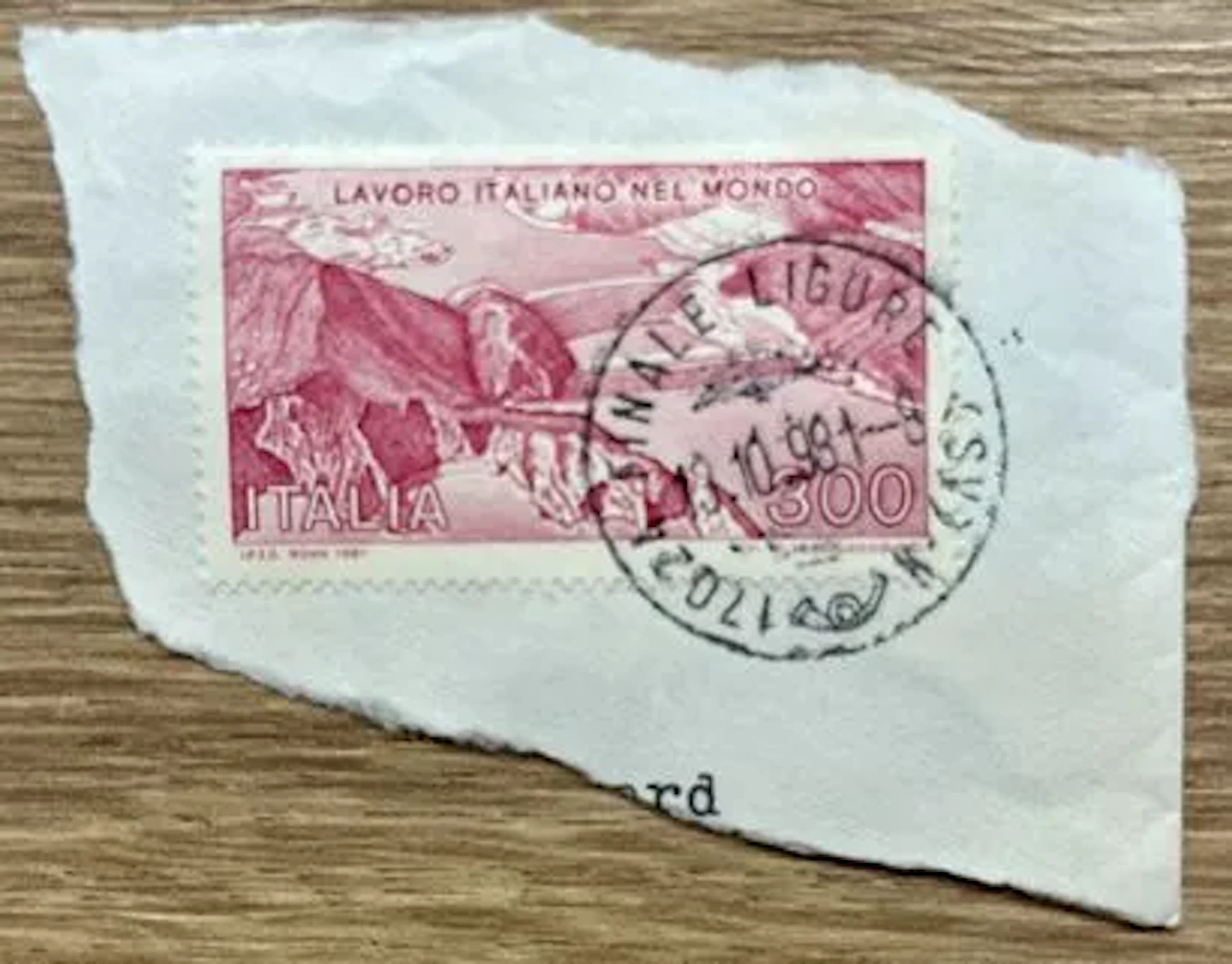 ITALY - “Lavoro italiano nel mondo,” 300 lire, 1981 - Lot 25