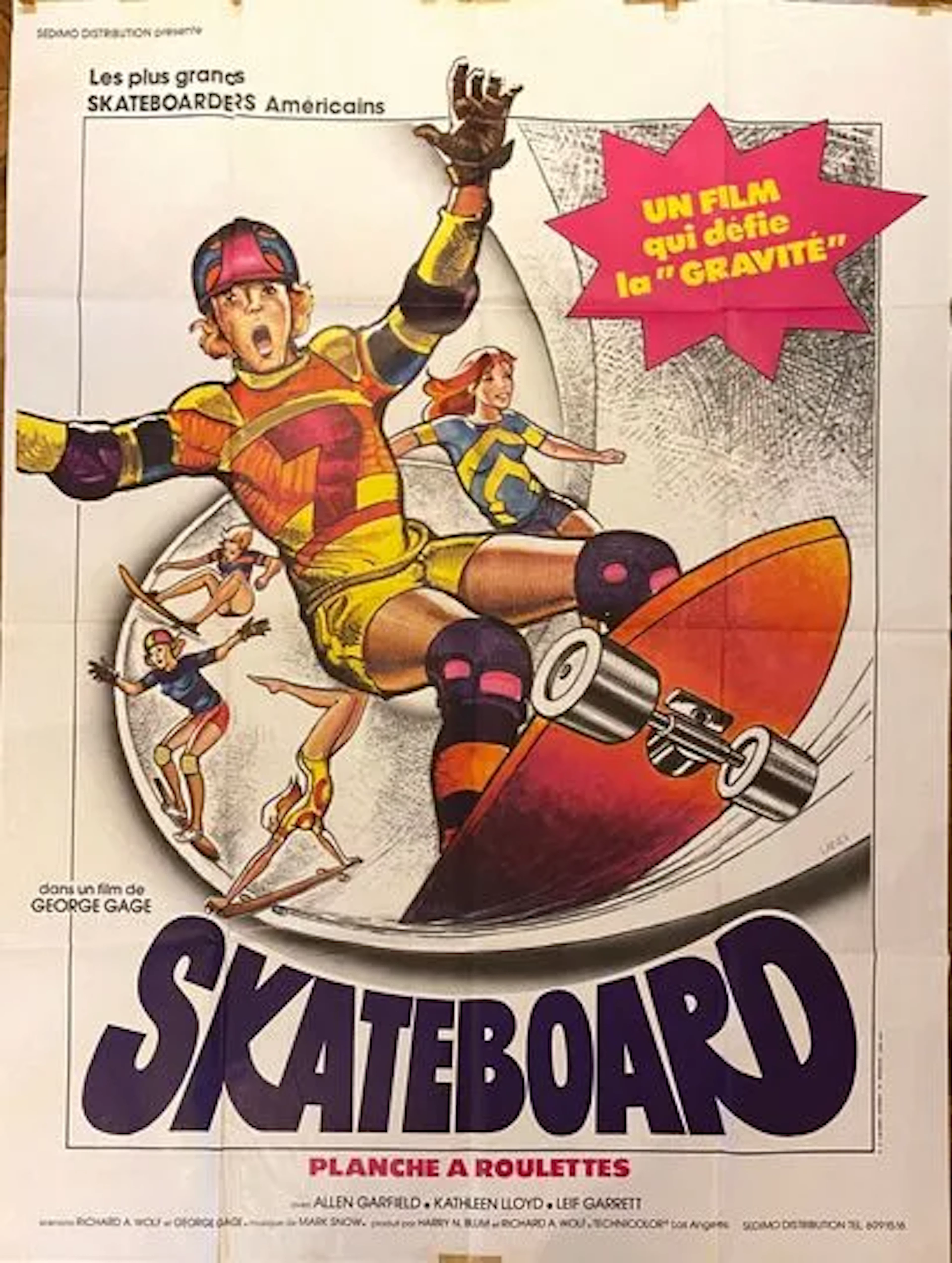 MOVIE POSTER "SKATEBOARD - Lot 66