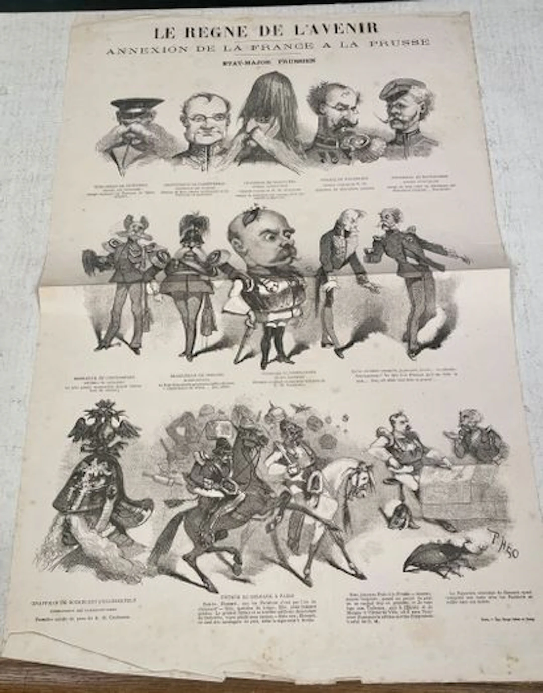 THE REIGN OF THE FUTURE. ANNEXATION OF FRANCE BY PRUSSIA - Lot 211