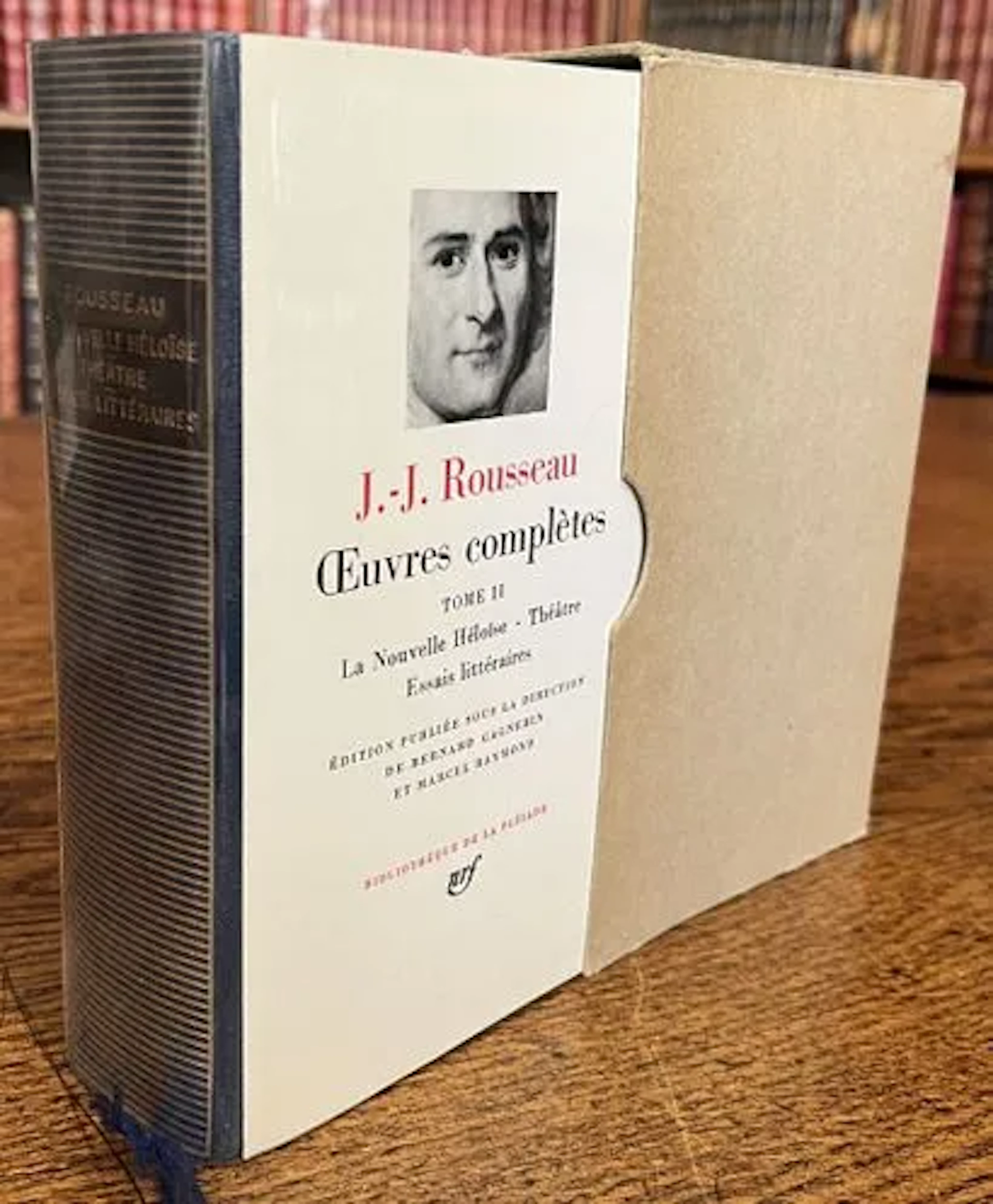 J.-J. ROUSSEAU — COMPLETE WORKS II — THE NEW HELOISE, PLAYS, - Lot 125