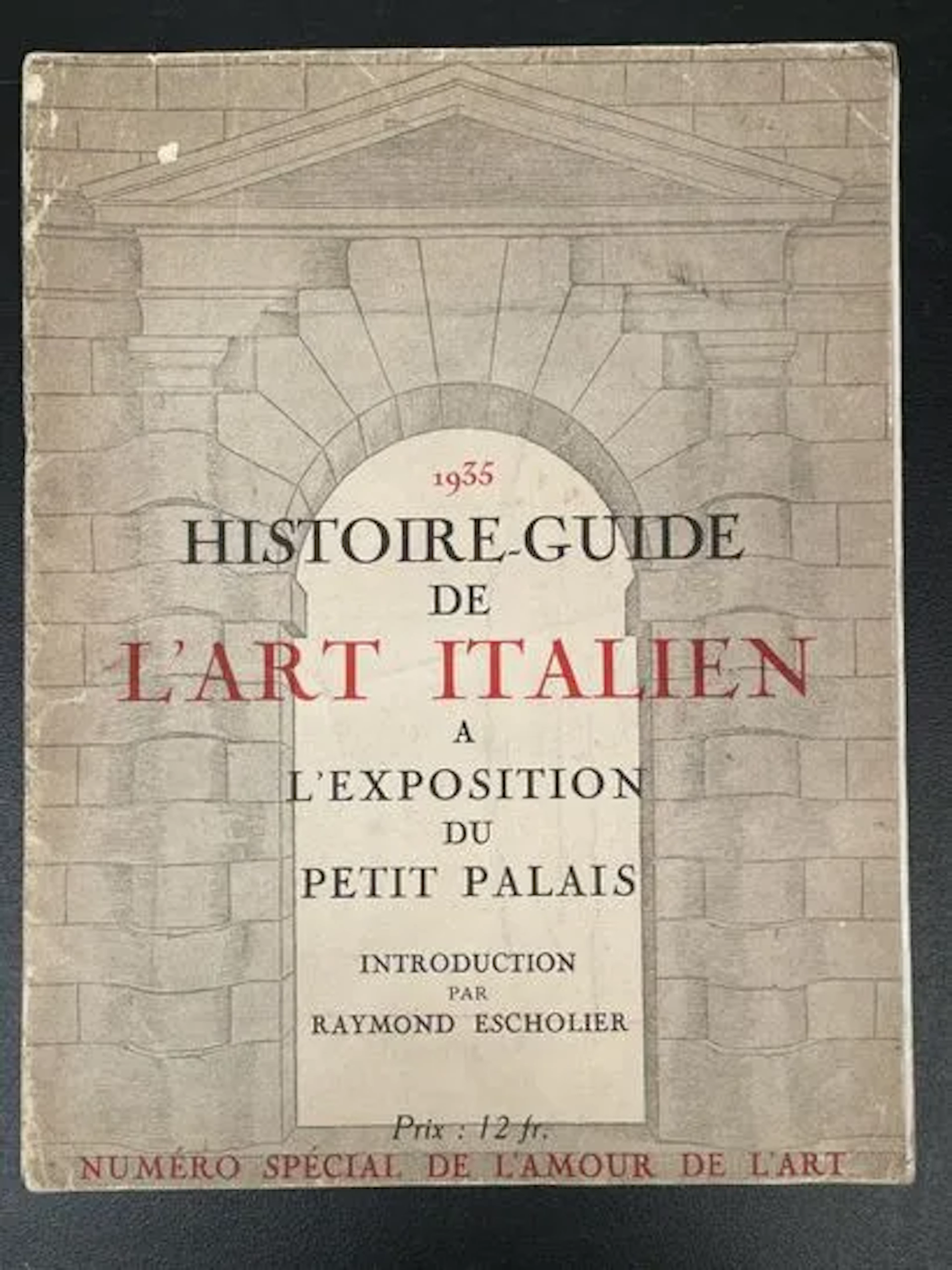 L'Amour de l'Art. Histoire-guide de l'Art italien à l'Exposi - Lot 168