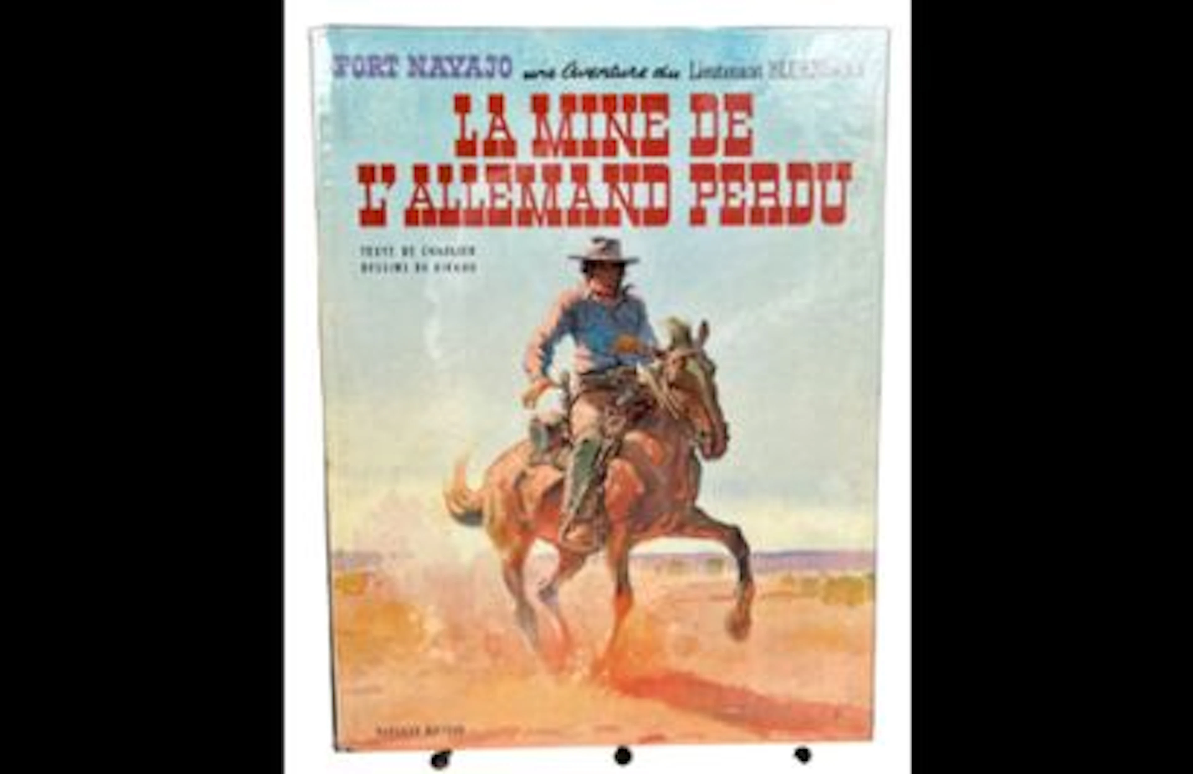 Giraud - Blueberry - The Lost German's Mine - BUCK DANNY — M - Lot 254