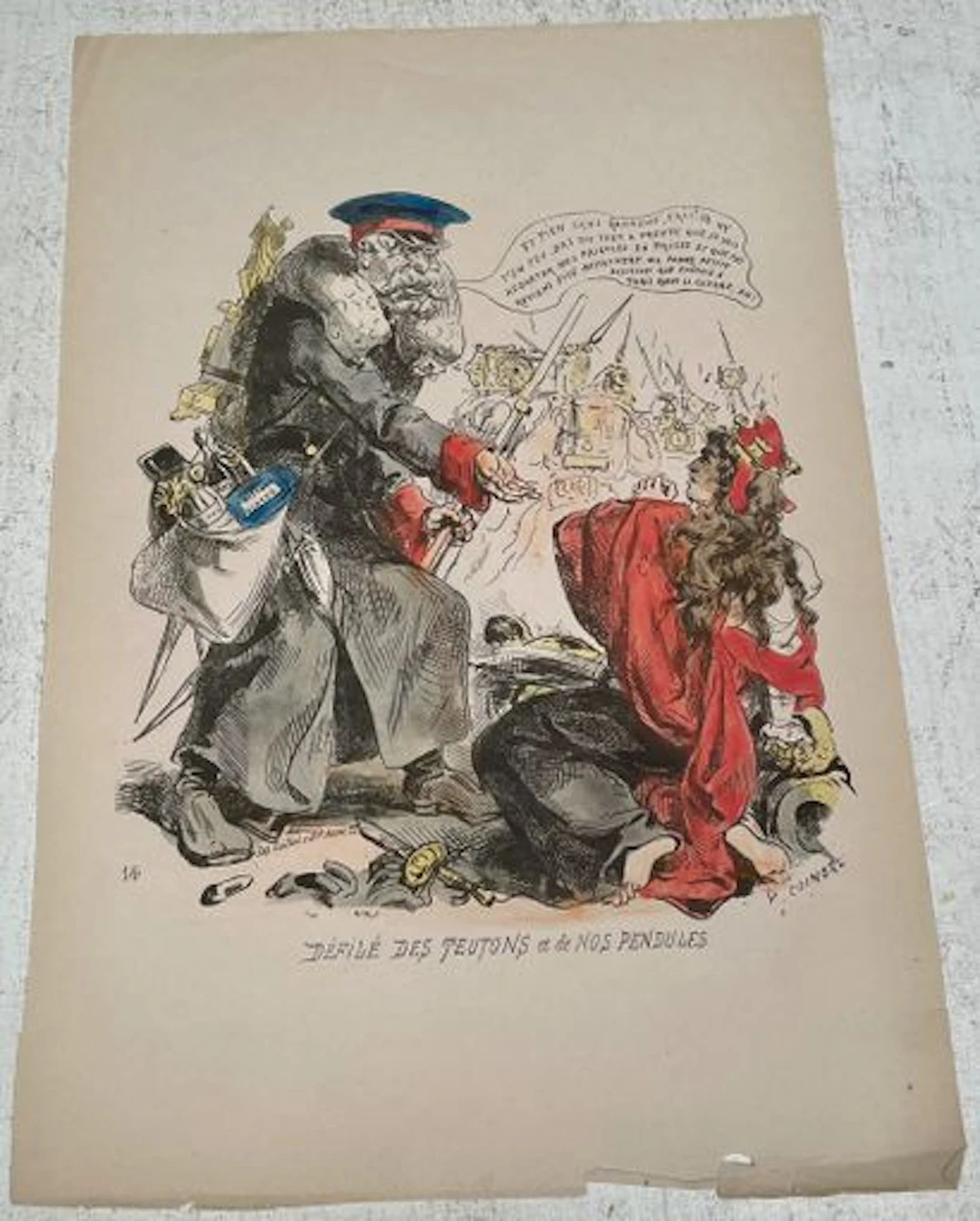 Parade of the Teutons and Our Clocks - Lot 95