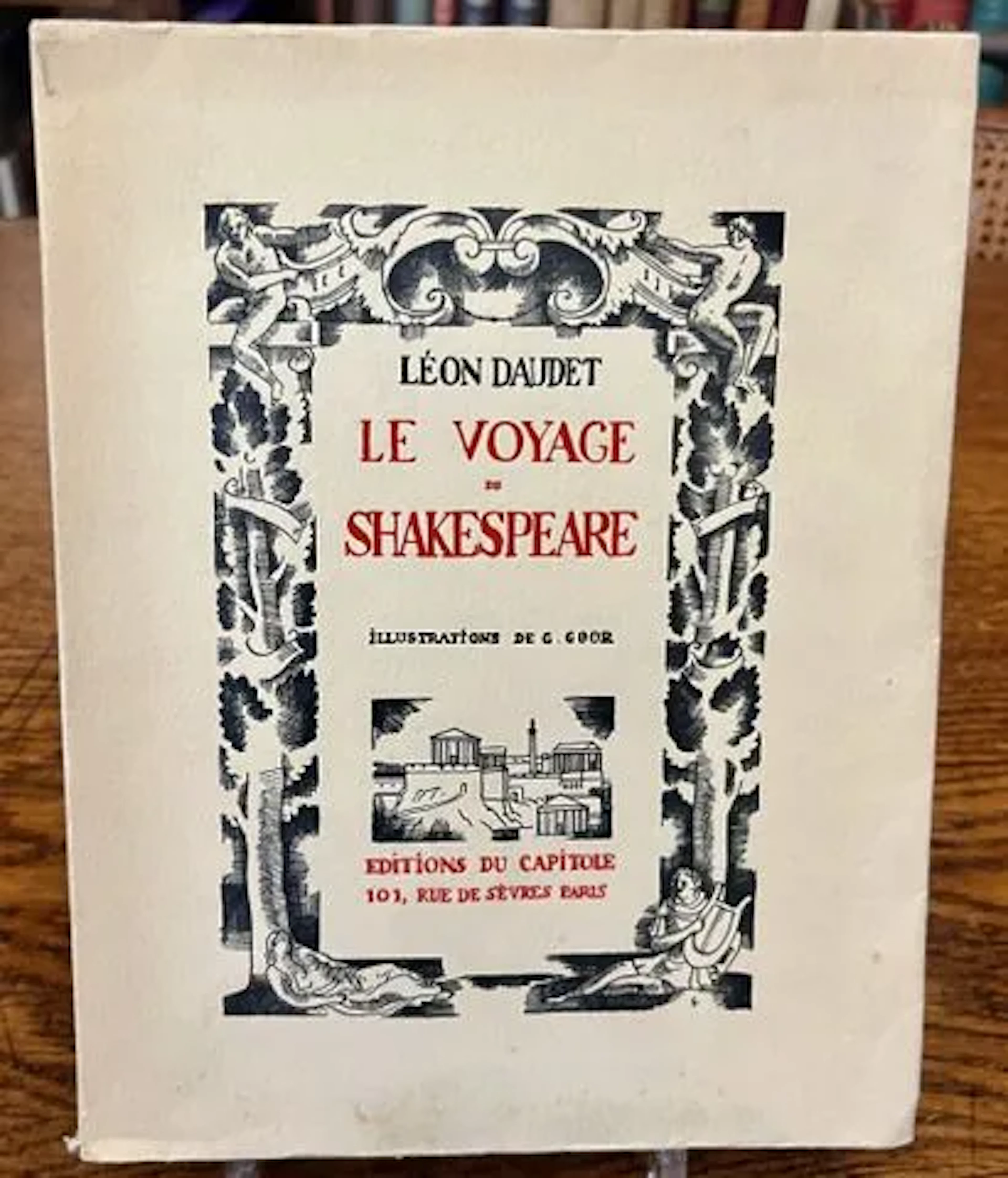 DAUDET (Léon). — Shakespeare’s Journey. - Lot 74