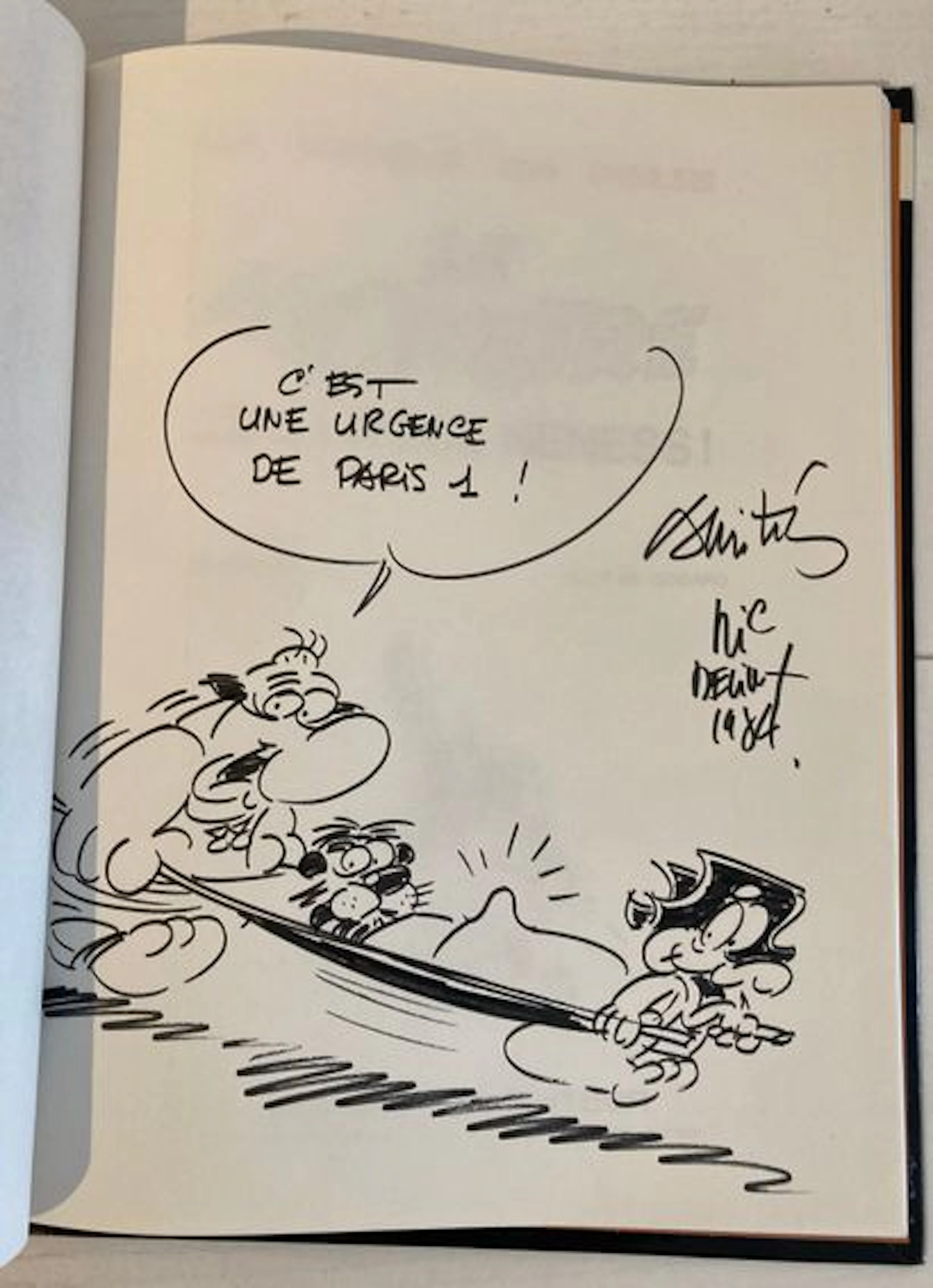 MIC DELINX - LA JUNGLE EN FOLIE - DEDICATION - Lot 260