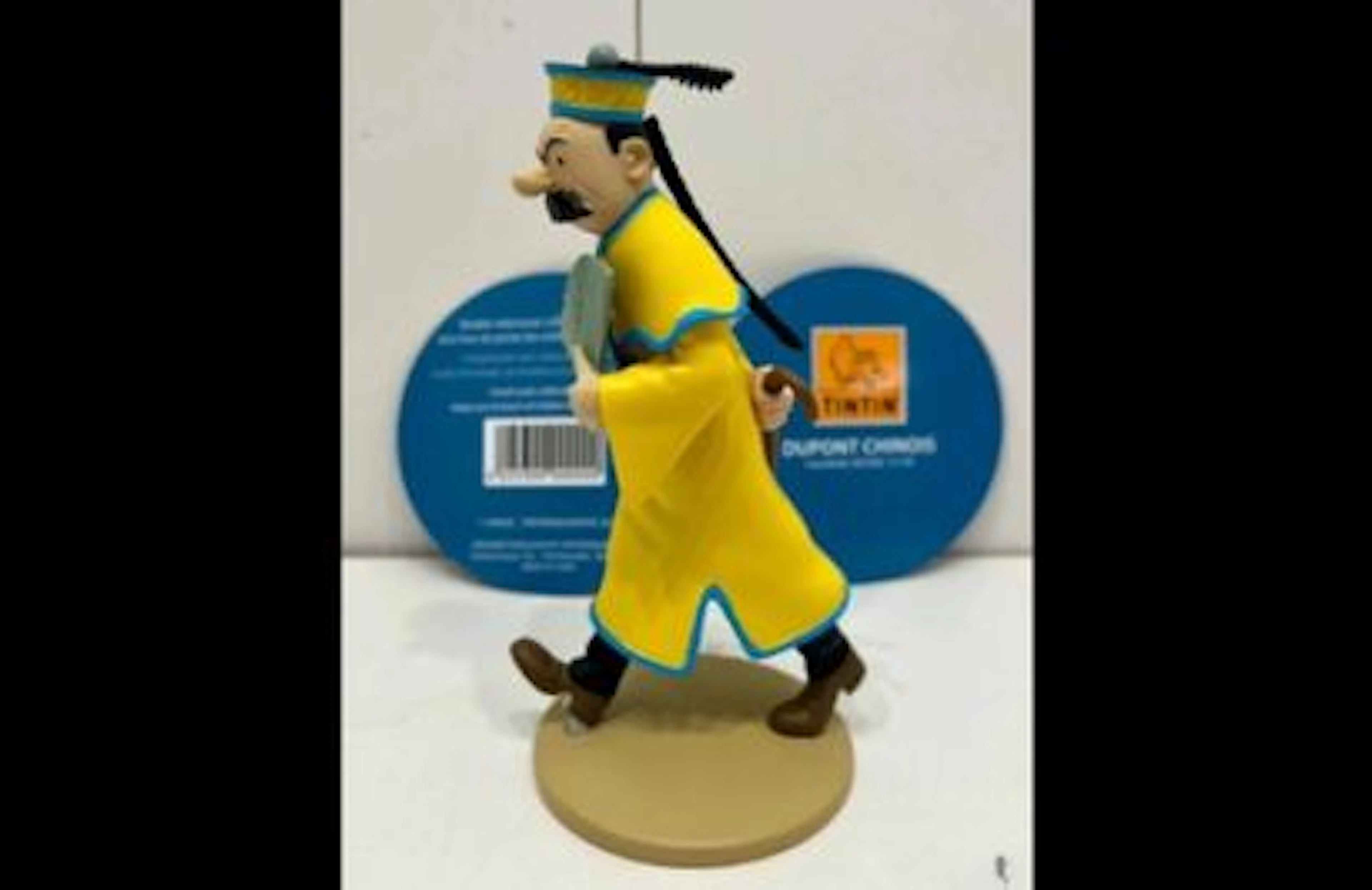 Figurine Dupont en tenue chinoise Le Lotus Bleu - Lot 136