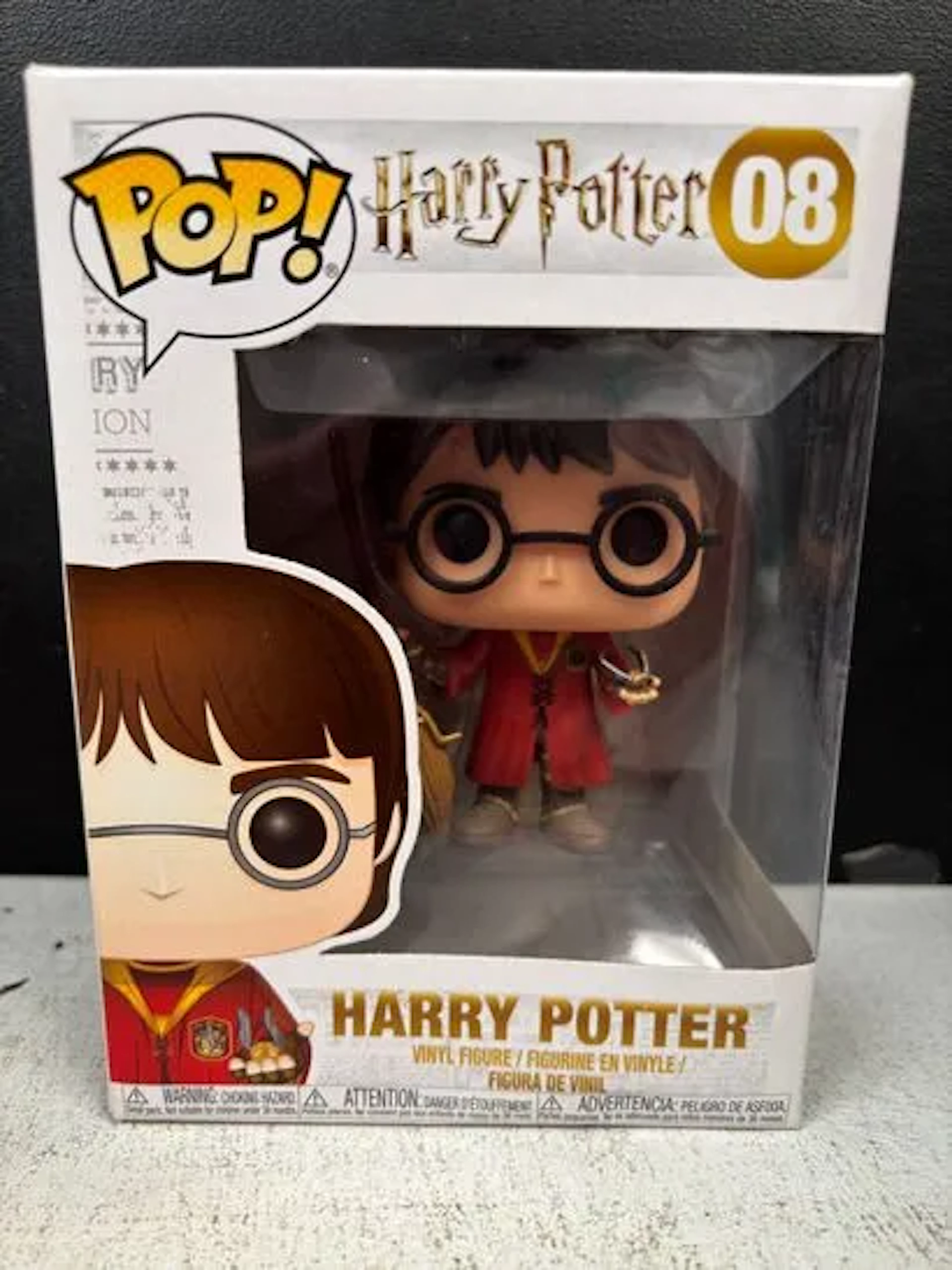 FUNKO POP! HARRY POTTER - HARRY POTTER - QUIDDITCH No. 08 - Lot 116
