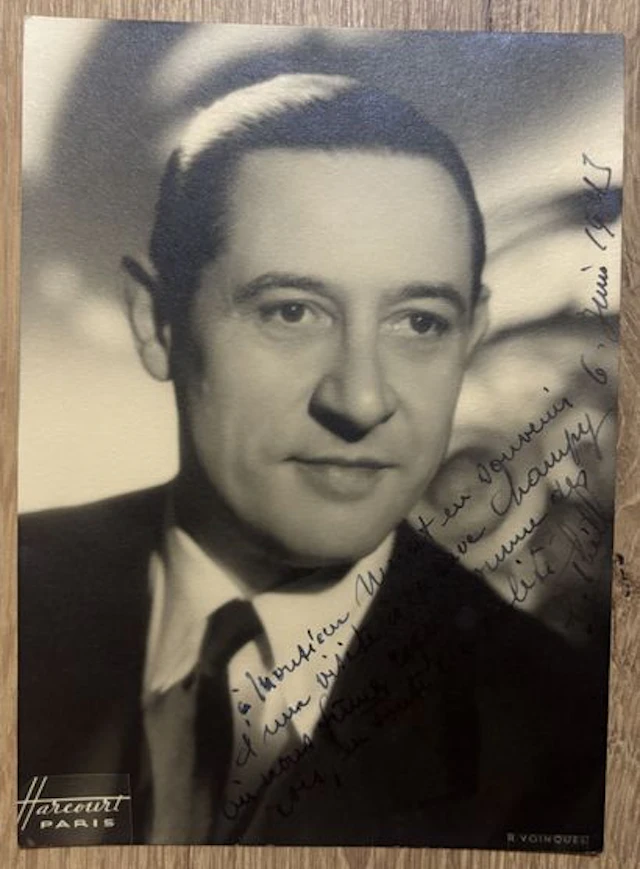 THILL (Georges) (1897-1984). Célèbre ténor français. Photogr - Lot 291