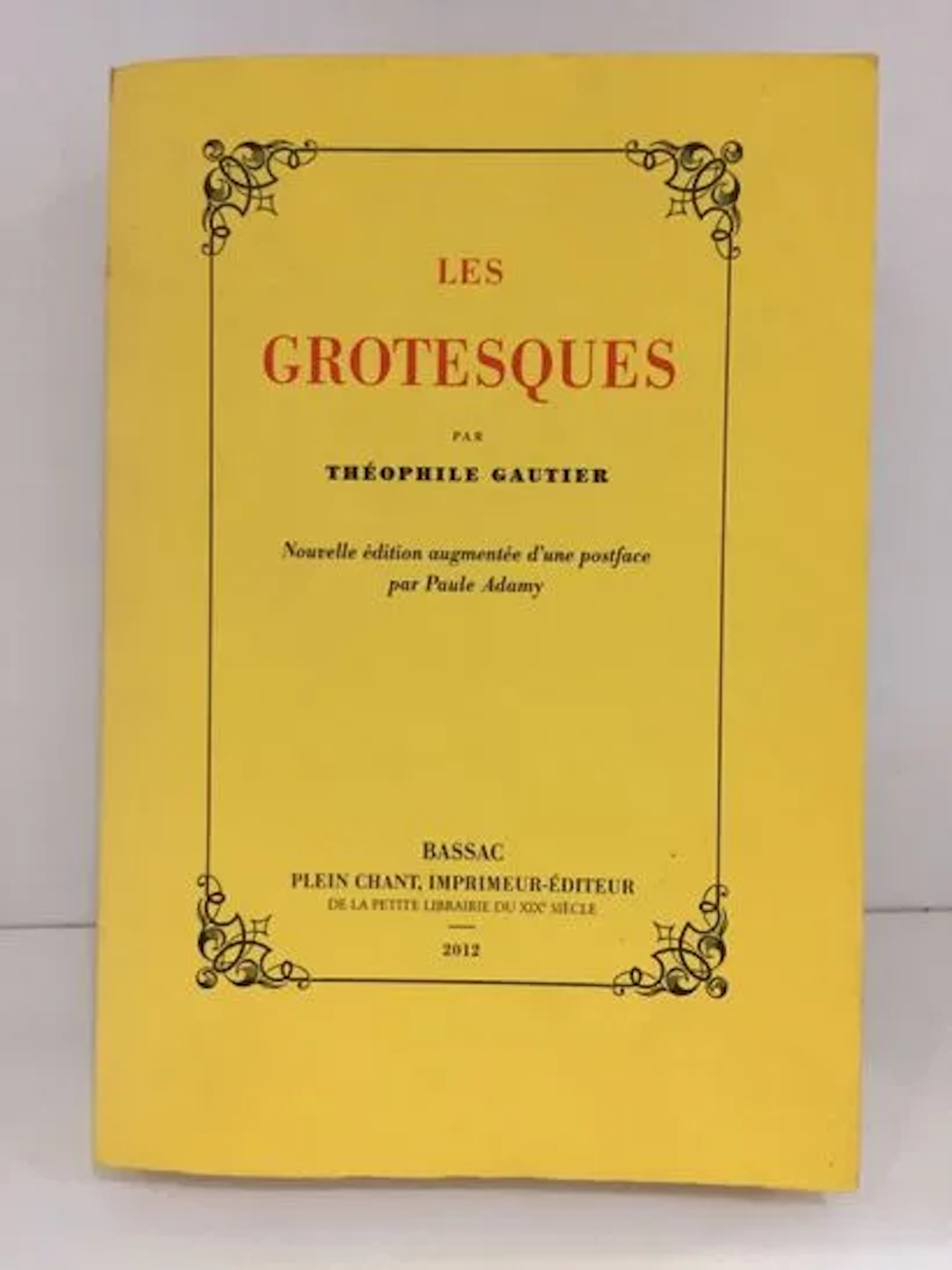 GAUTIER (Théophile). *Les Grotesques*. - Lot 167